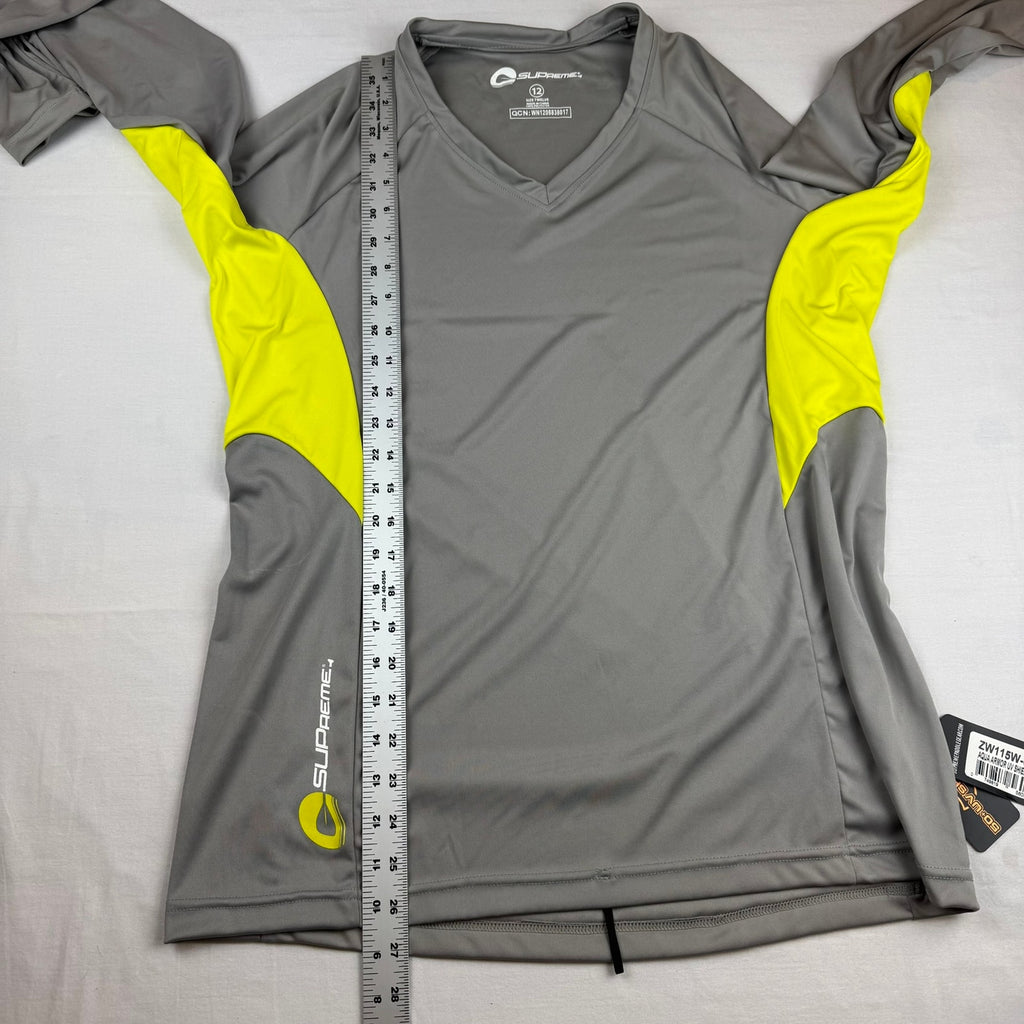 Women's XL Long Sleeve UV Swim Shirt Rash Guard NWT