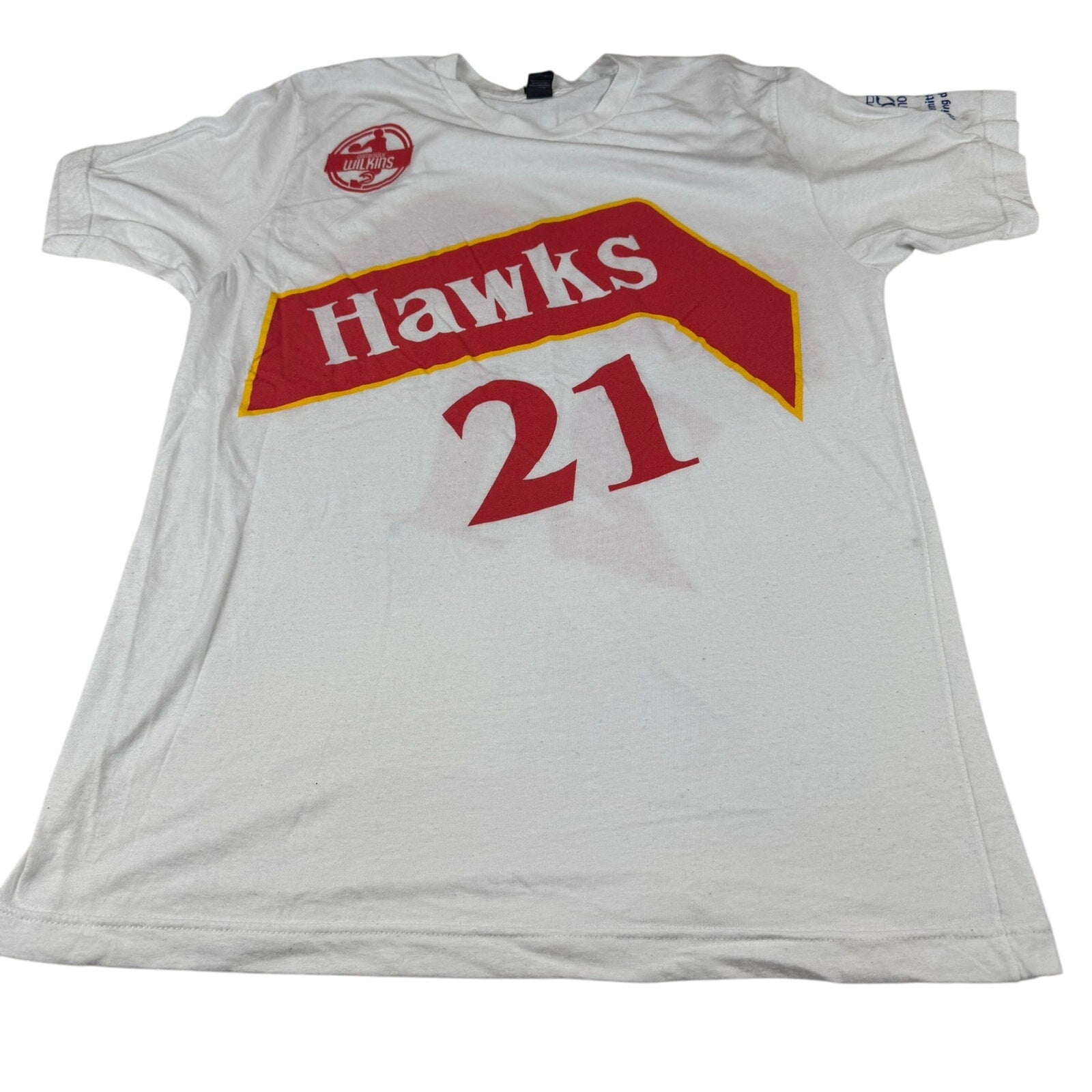 Atlanta Hawks Dominique Wilkins T Shirt - Size Large