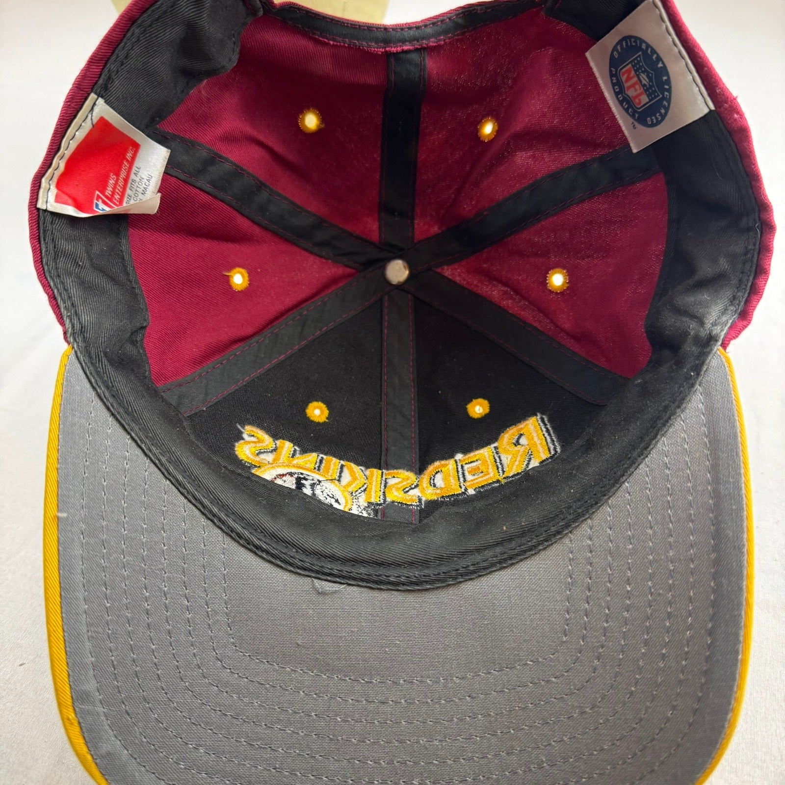 Vintage Washington Commanders Twins Enterprise Snapback Hat