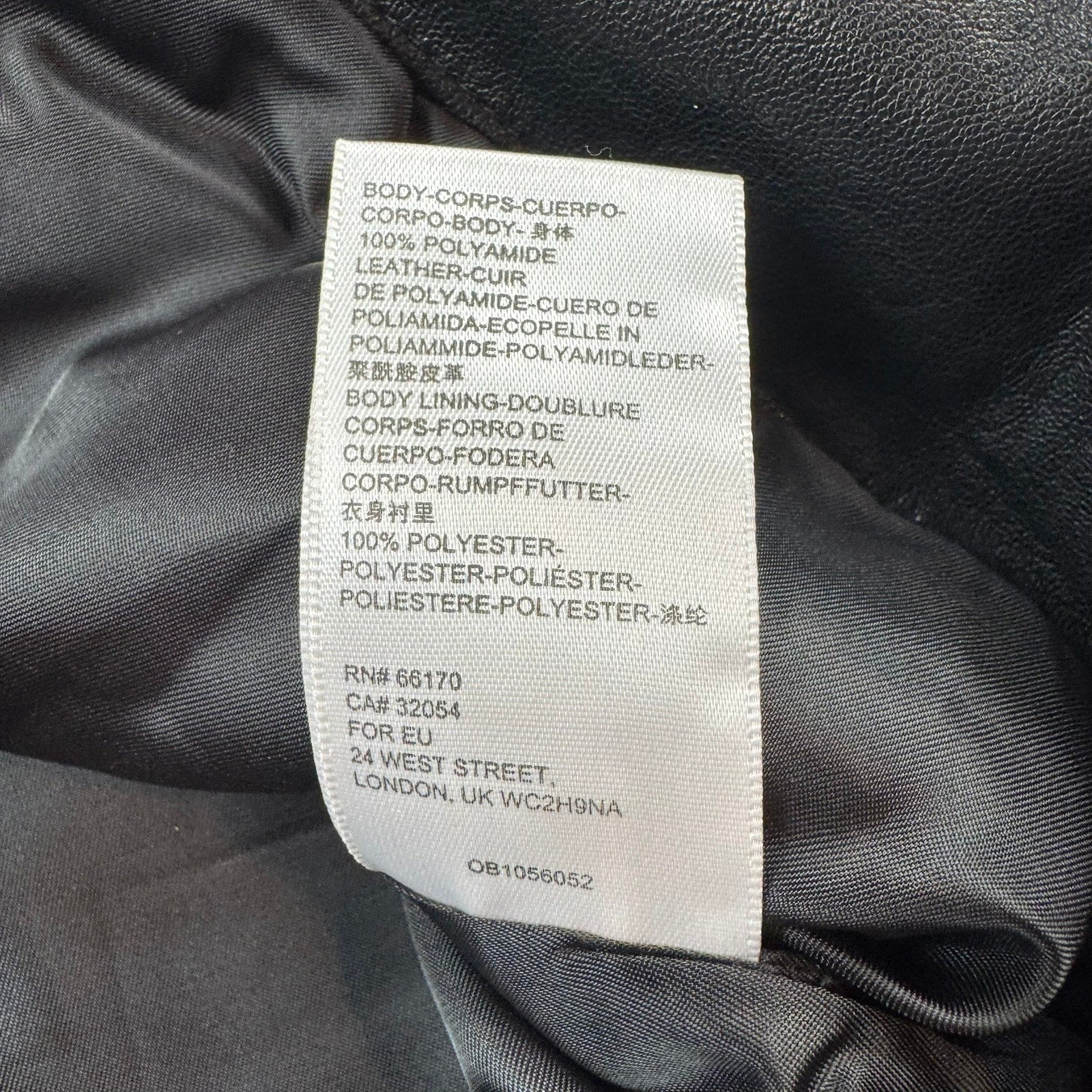 Urban Outfitters Faux Leather Jacket - Size Medium