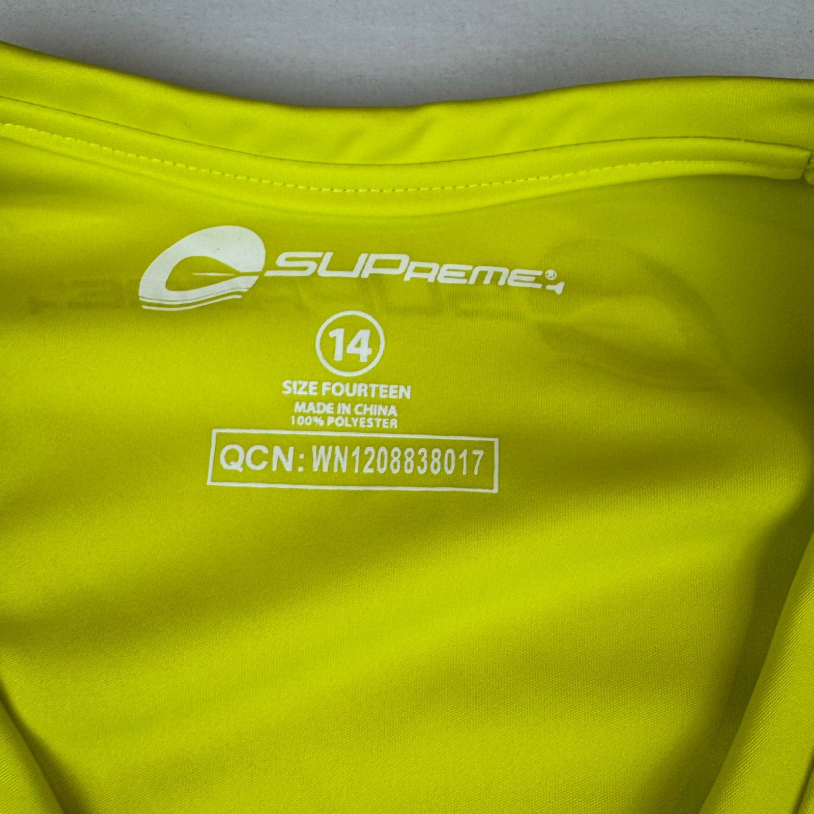 Women's Long Sleeve UV Swim Shirt Rash Guard NWT - Size 14