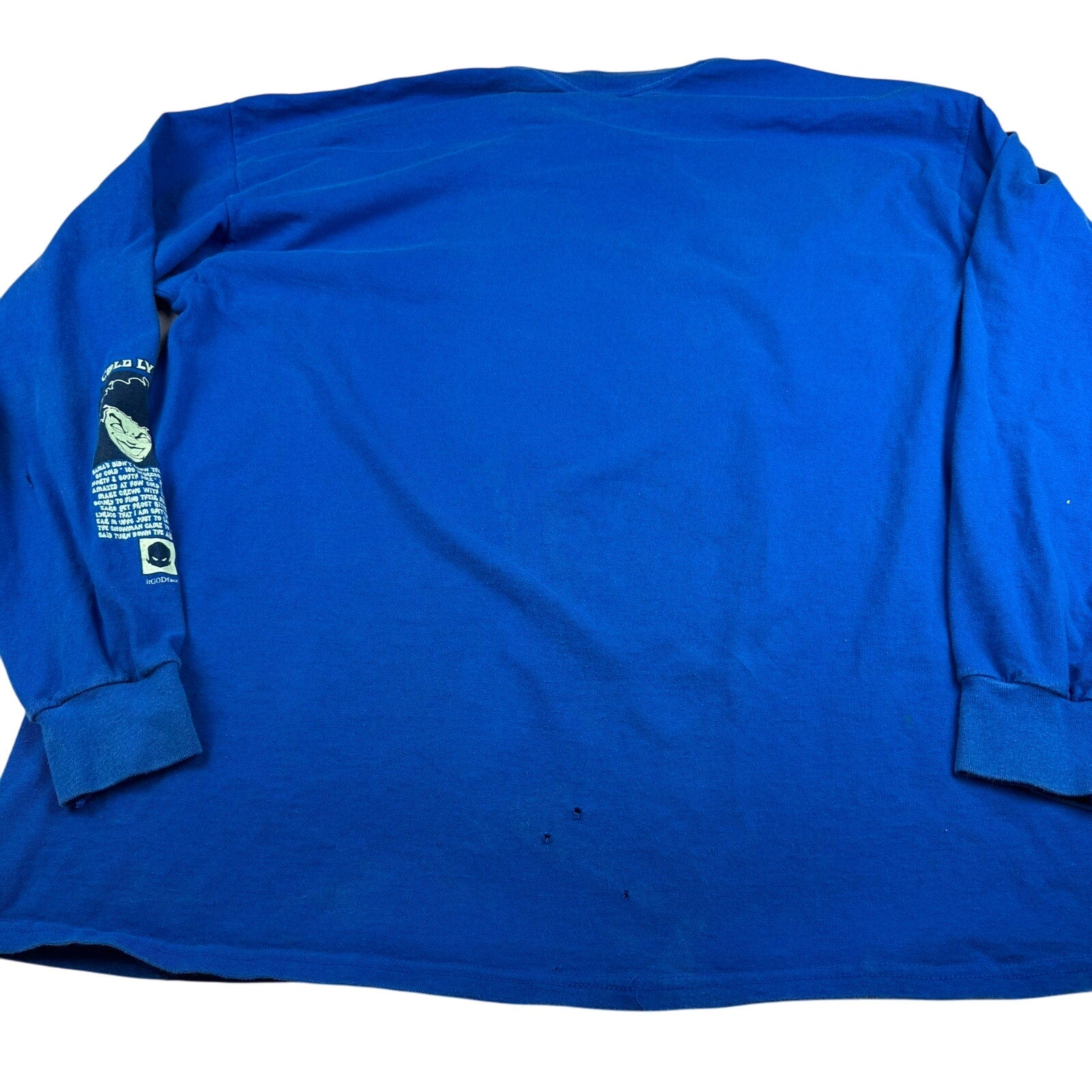 Vintage Da Link Hip Hop Long Sleeve T-Shirt - XXL