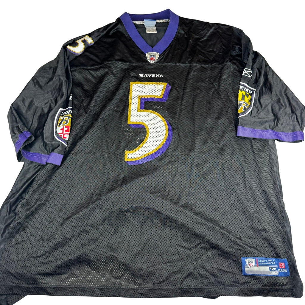 Joe Flacco Baltimore Ravens Reebok Jersey - Size 5XL