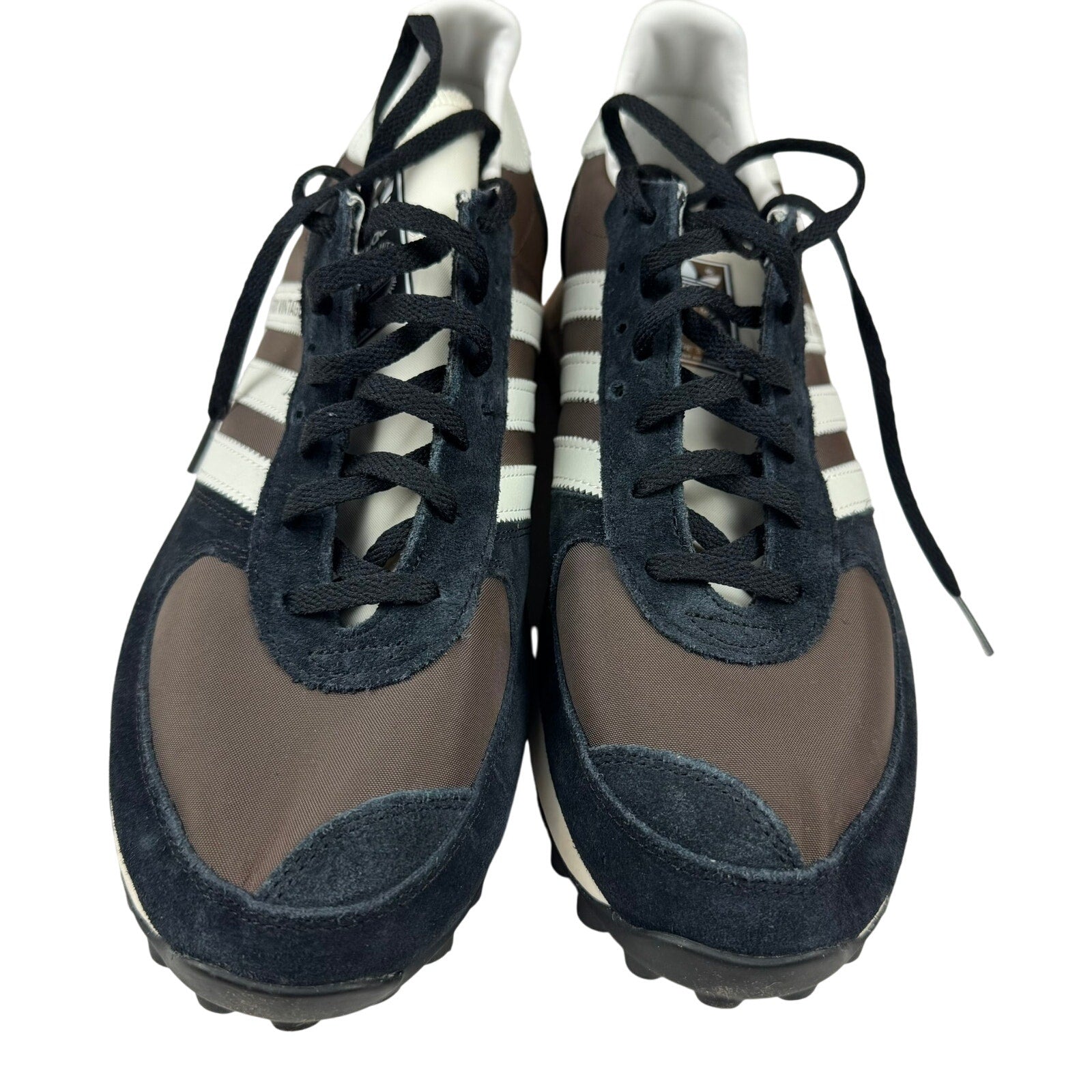 Adidas TRX Vintage Brown and White Sneakers - Size 11