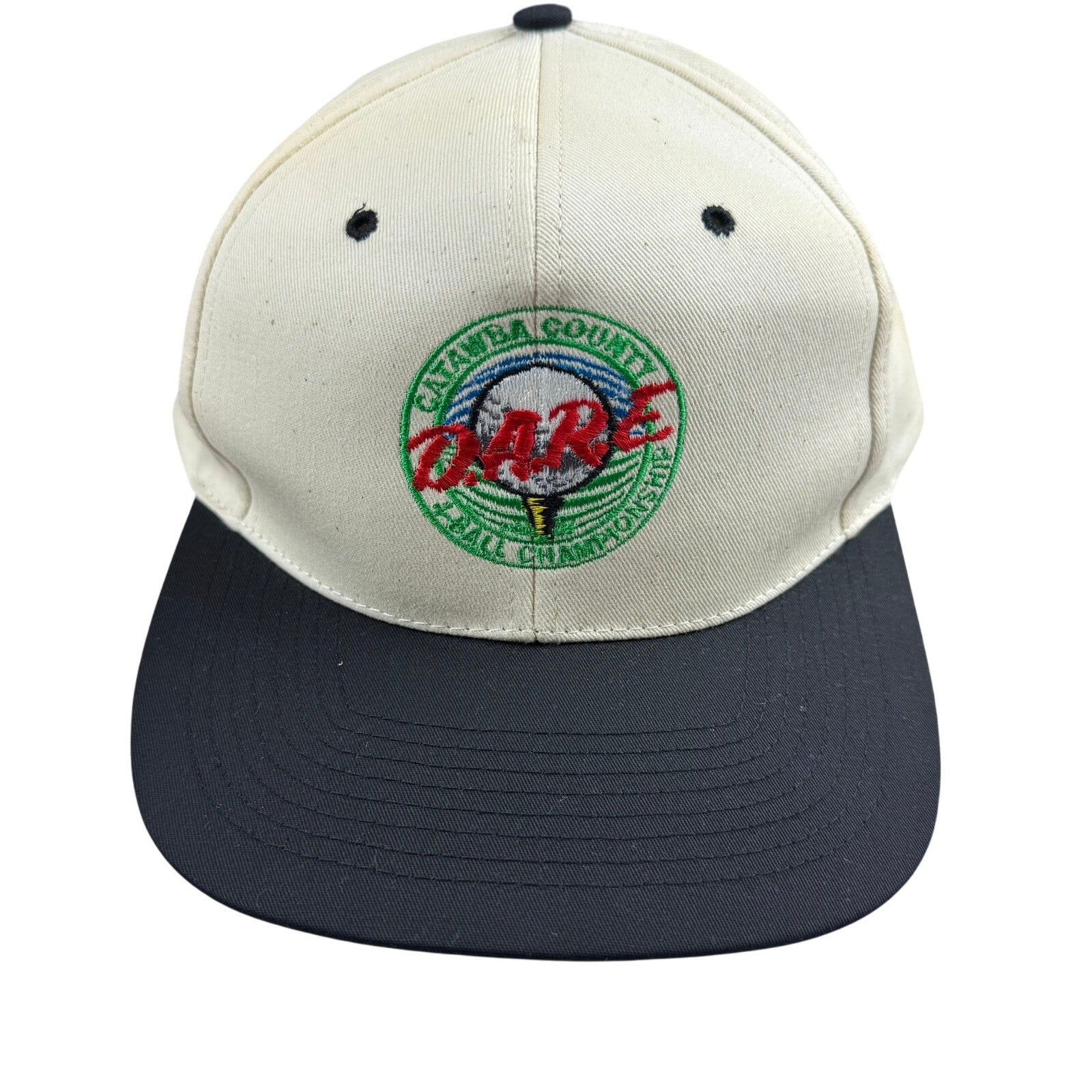 Vintage DARE Snapback Hat - Drug Abuse Resistance Ed.