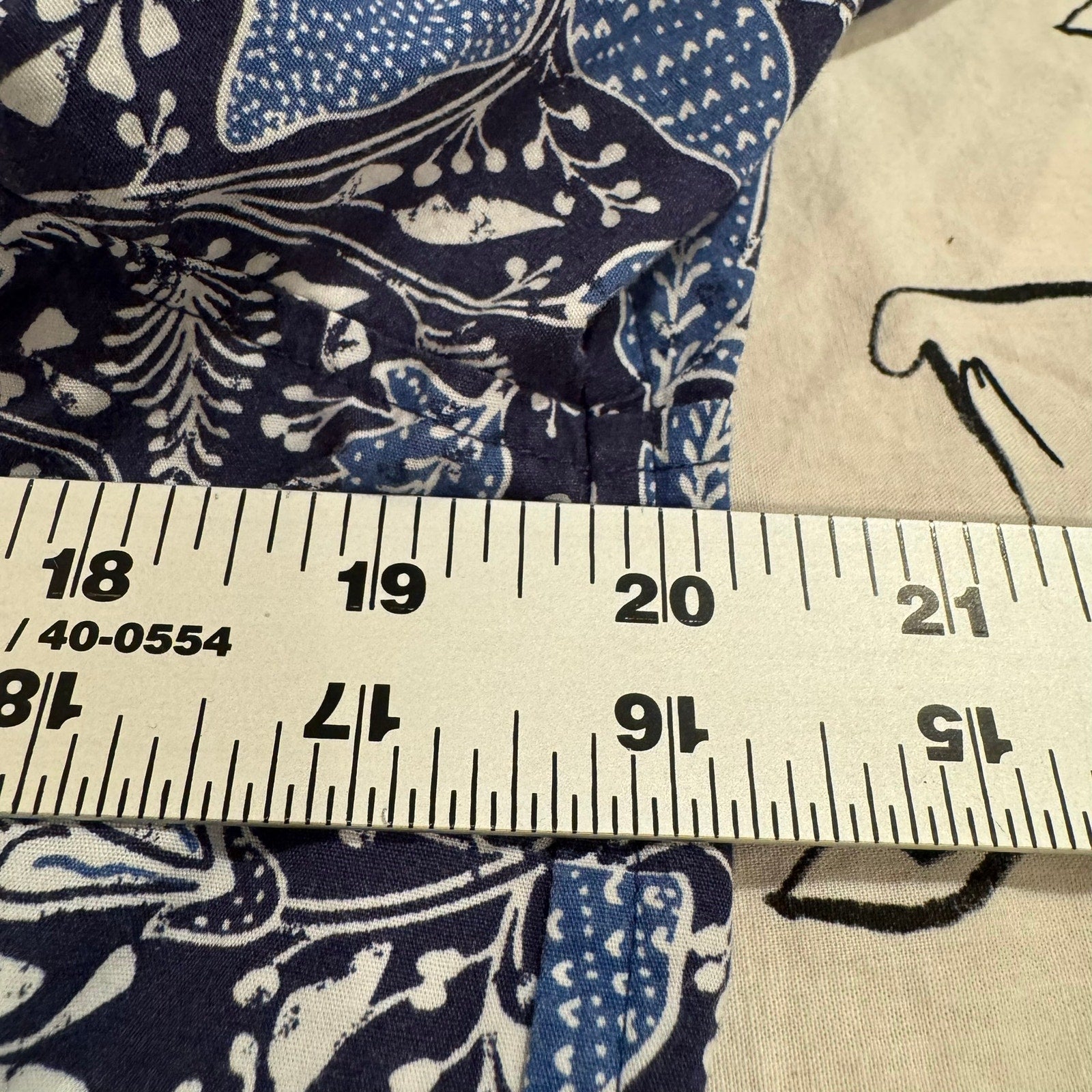 Orvis Button Up Floral Shirt