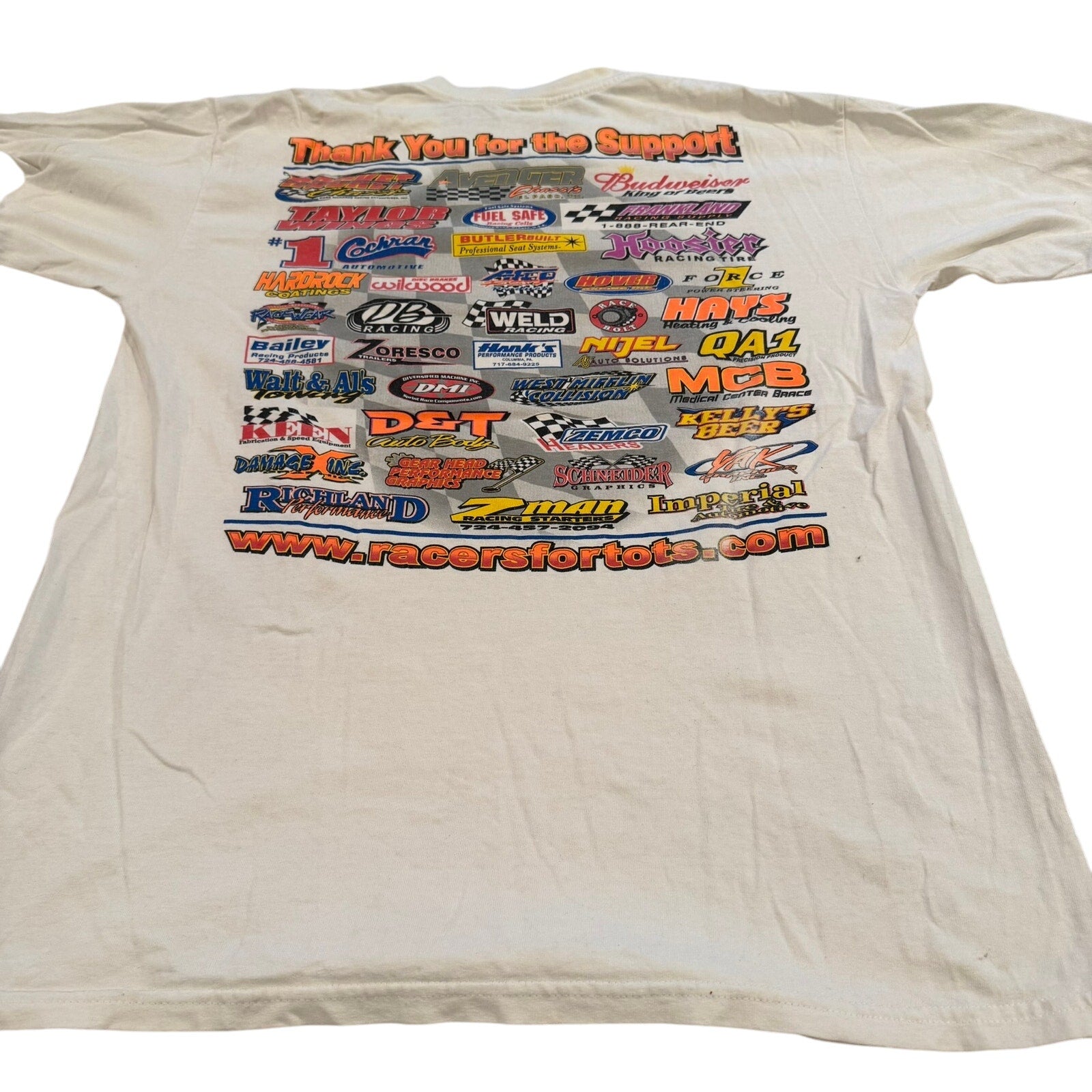 Vintage Nascar Racer for Tots T-Shirt - Size Large