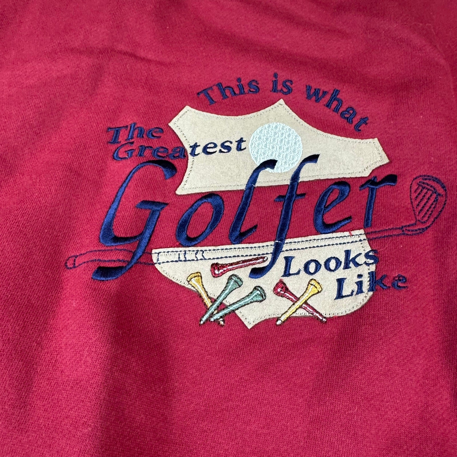 Vintage Golfer Sweatshirt - Size Large - Great Condition!