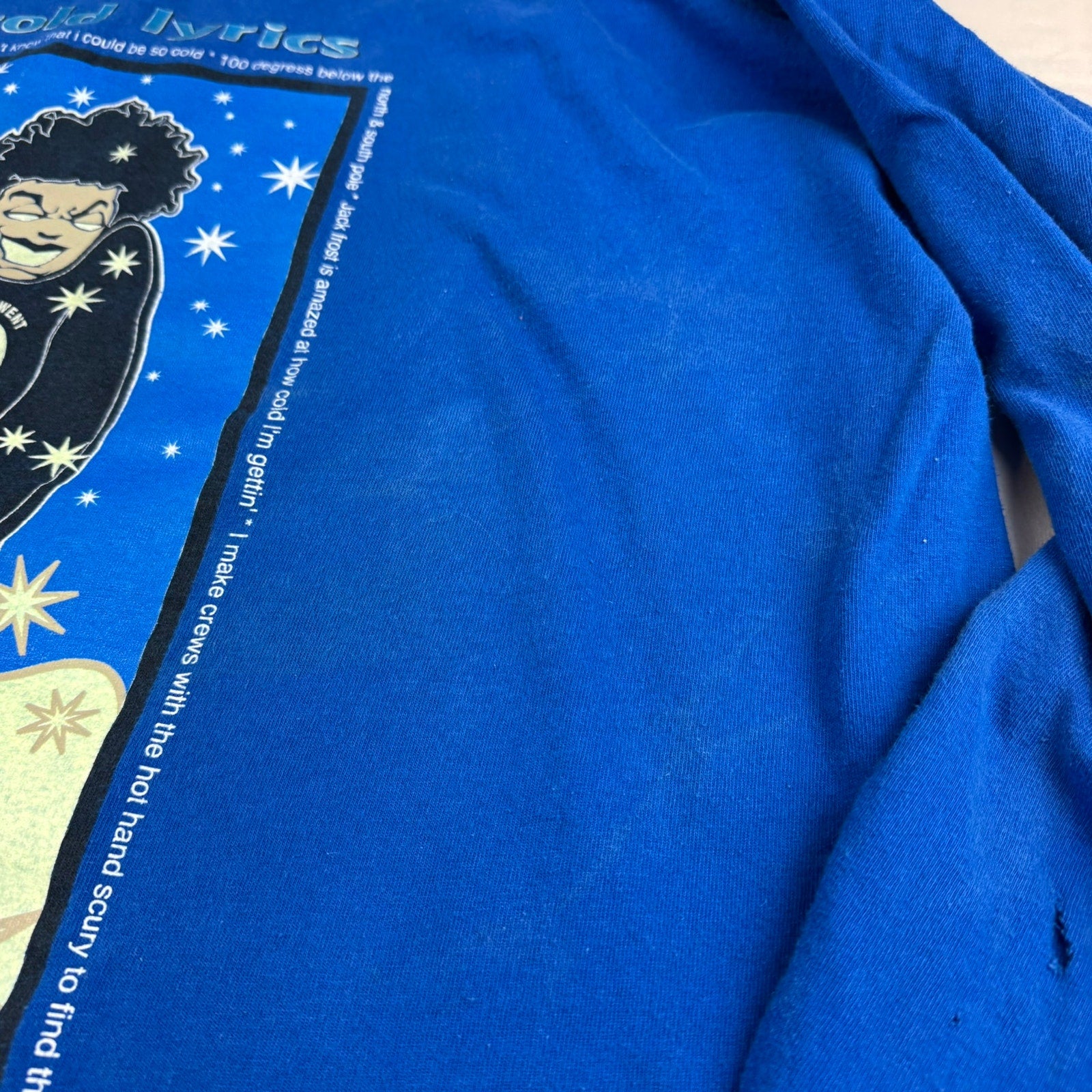 Vintage Da Link Hip Hop Long Sleeve T-Shirt - XXL