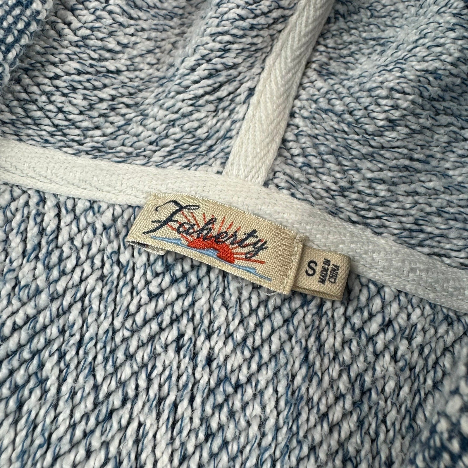 Faherty Whitewater Terry Hoodie - Women's Size Small