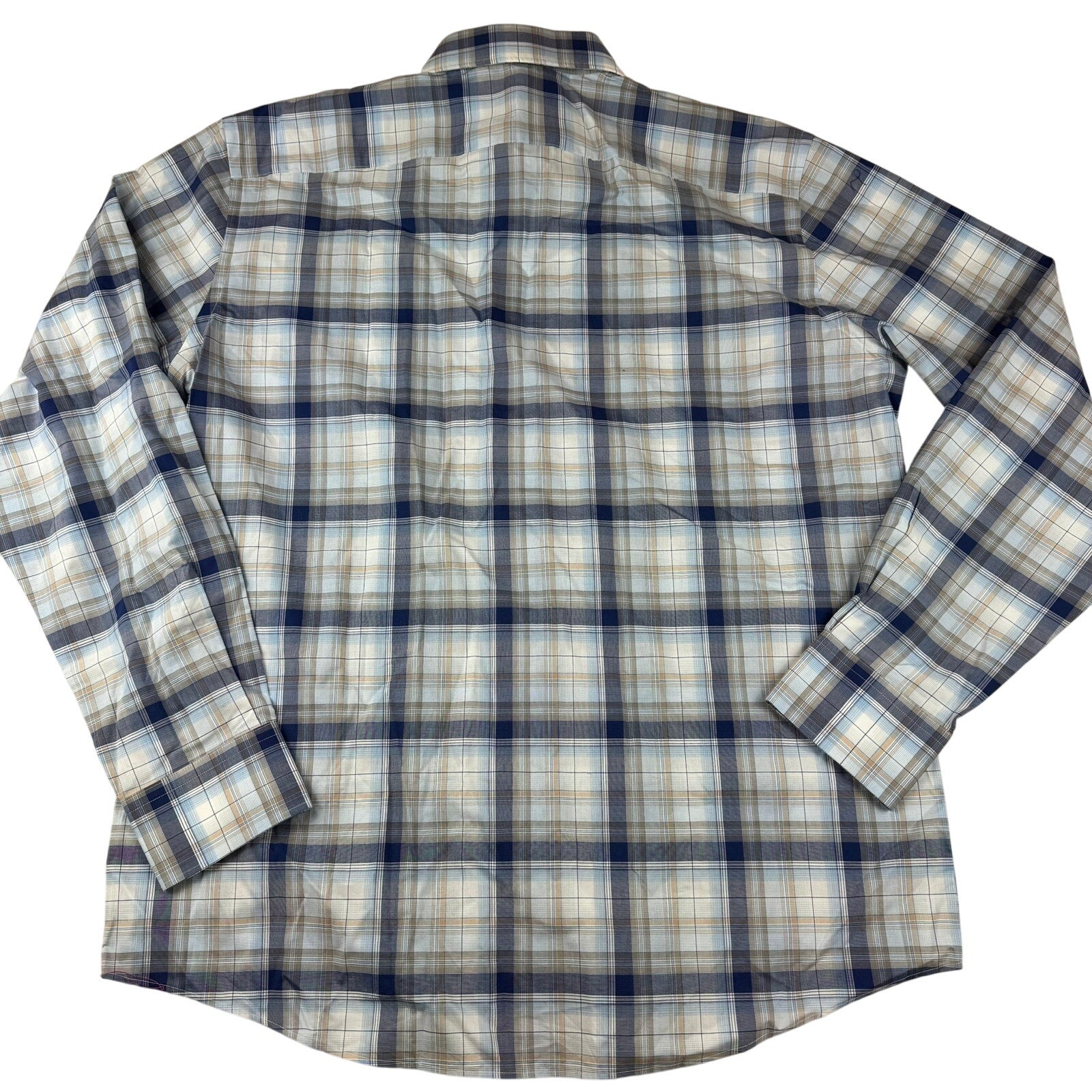 Maker and Company Plaid Button-Down Shirt - Size Large