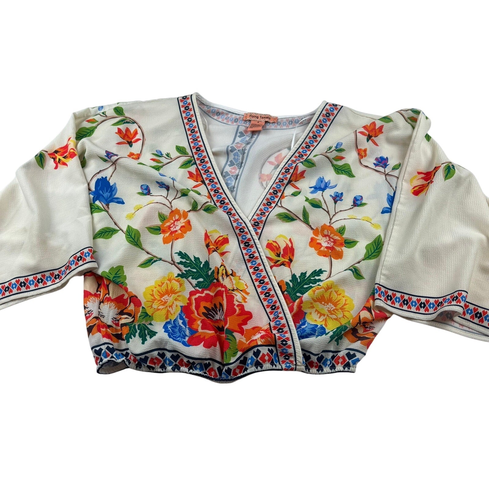 Flying Tomato Floral Blouse - Size Small - Excellent Condition