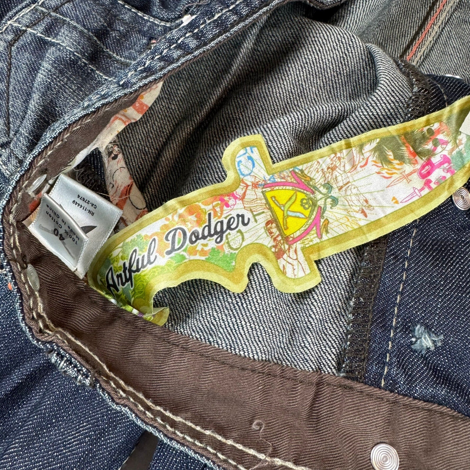 Vintage Y2K Artful Dodger Limited Edition Jeans