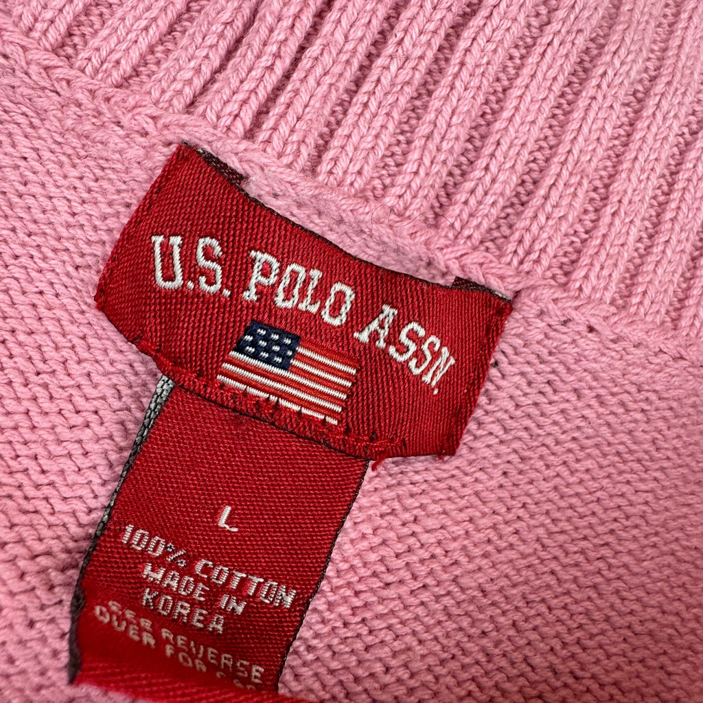 Vintage Y2K U.S. Polo Assn Turtleneck Sweater - Large