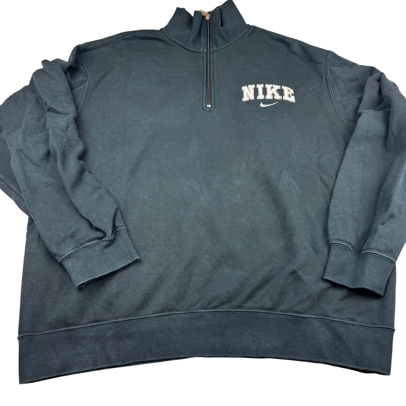 Vintage Y2K Nike 1/4 Zip Sweatshirt - Size XL