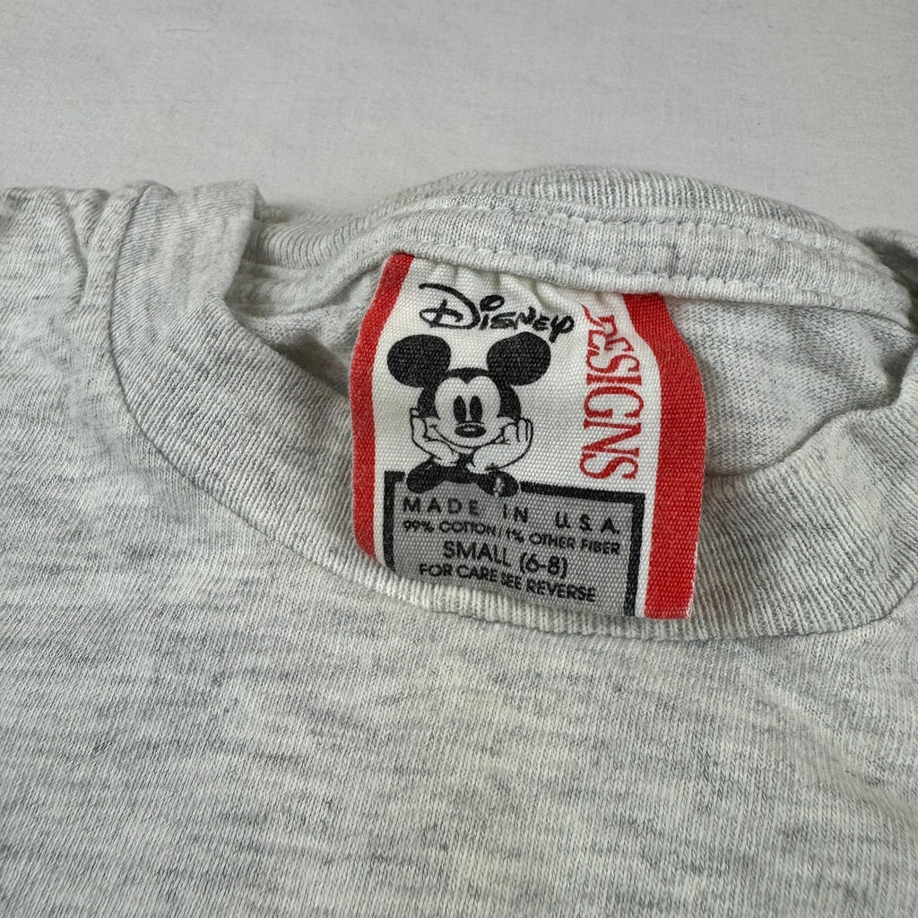 Vintage Mickey Mouse Walt Disney World T Shirt Kids