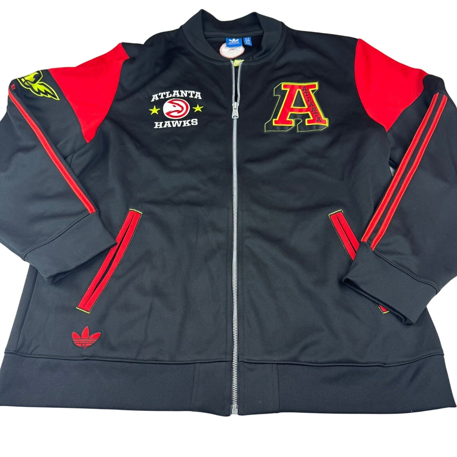 Adidas Atlanta Hawks Full Zip Warm Up Jacket - XL