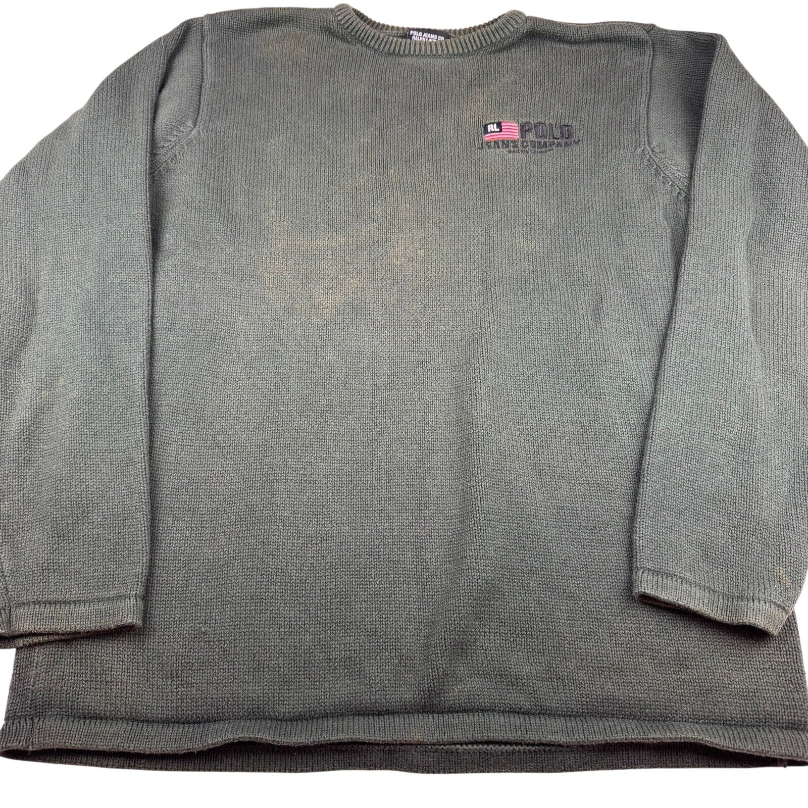 Vintage Polo Ralph Lauren Jeans Co. Sweater - Size Large