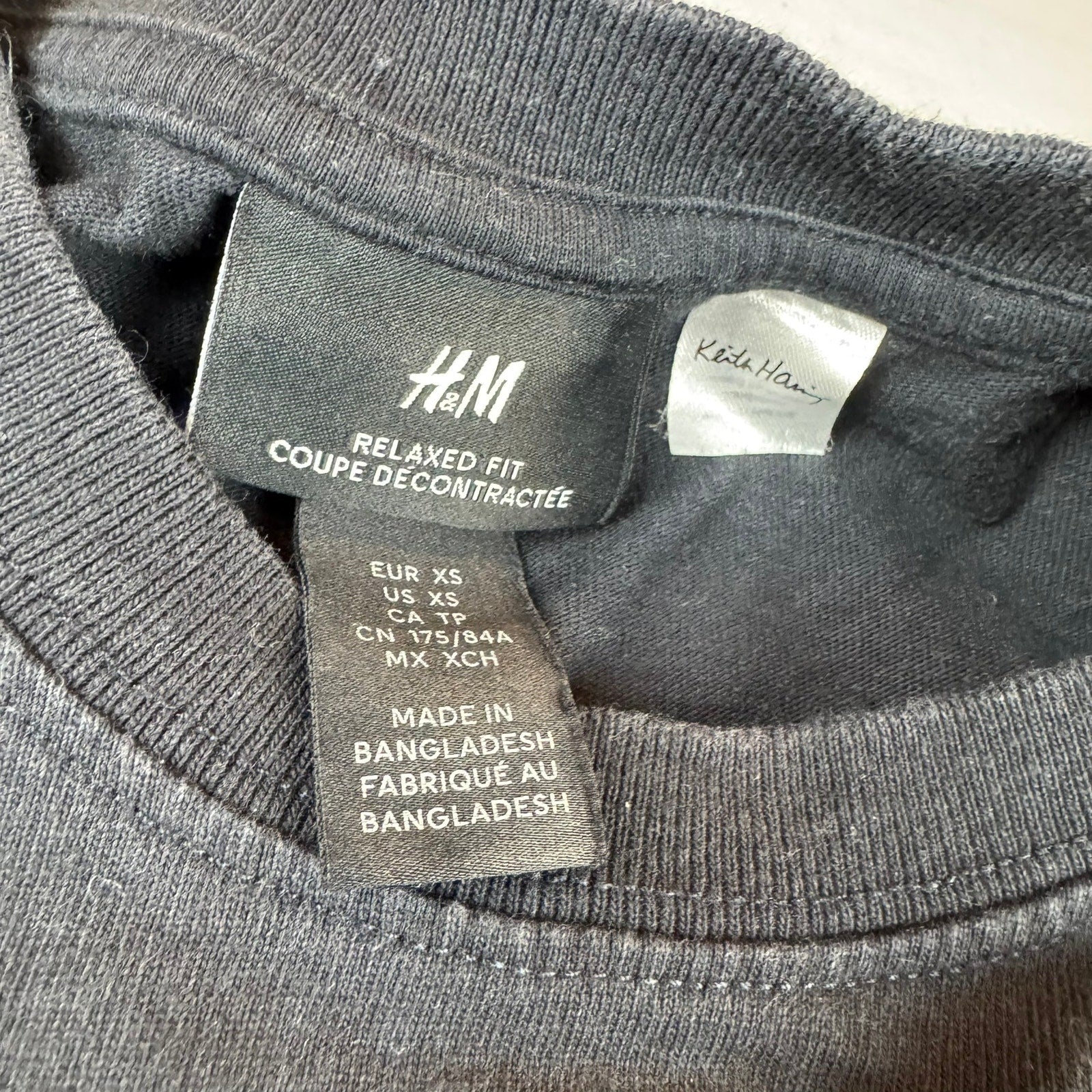 Keith Haring x H&M DJ Dog T-Shirt - Men's XS - Limited Edition