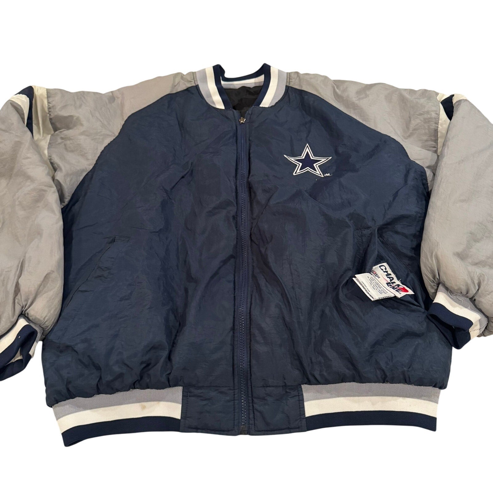 Vintage Chalkline Dallas Cowboys Reversible Jacket - Size 2XL