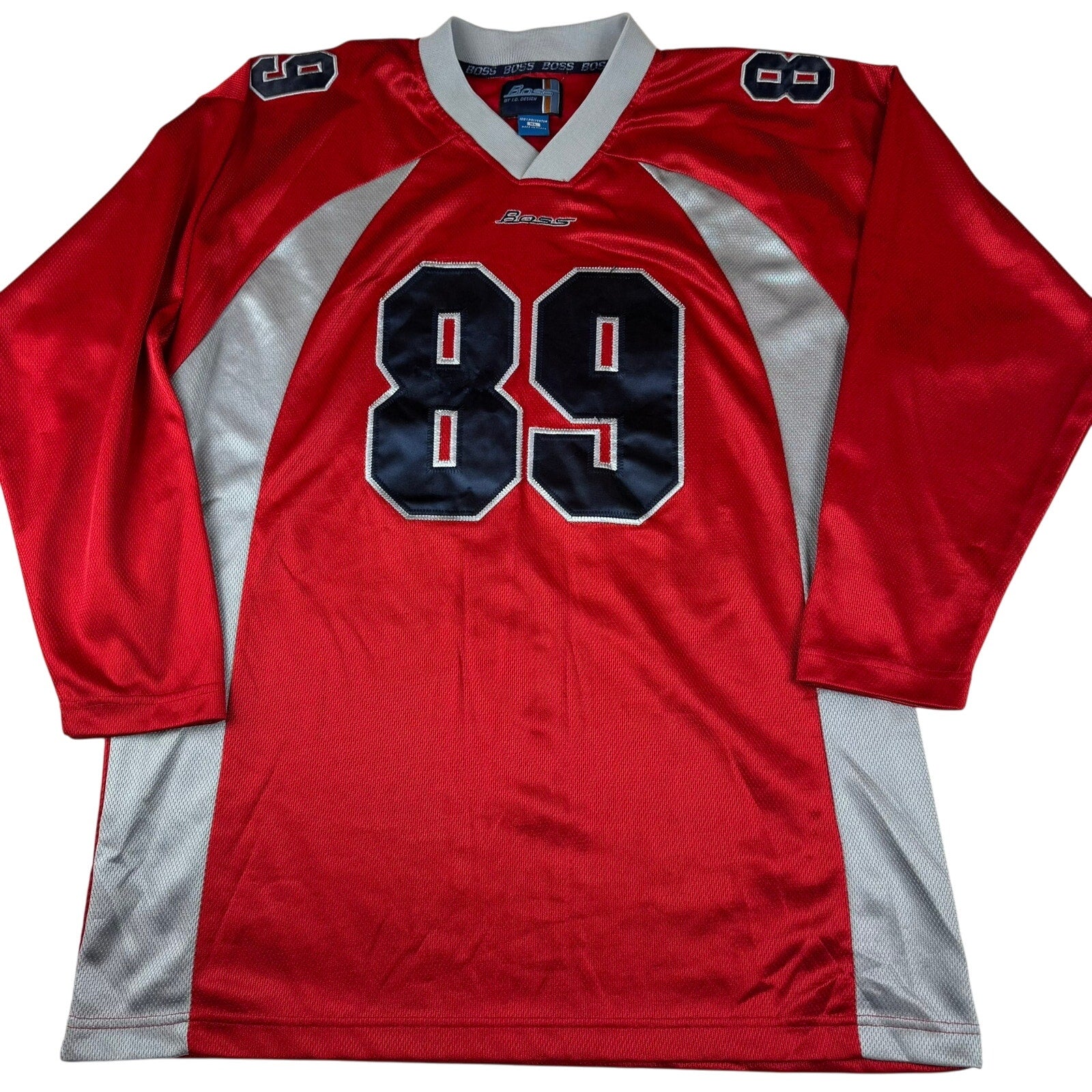 Vintage 90s Y2K Boss Jersey - Size XL - Great Condition!