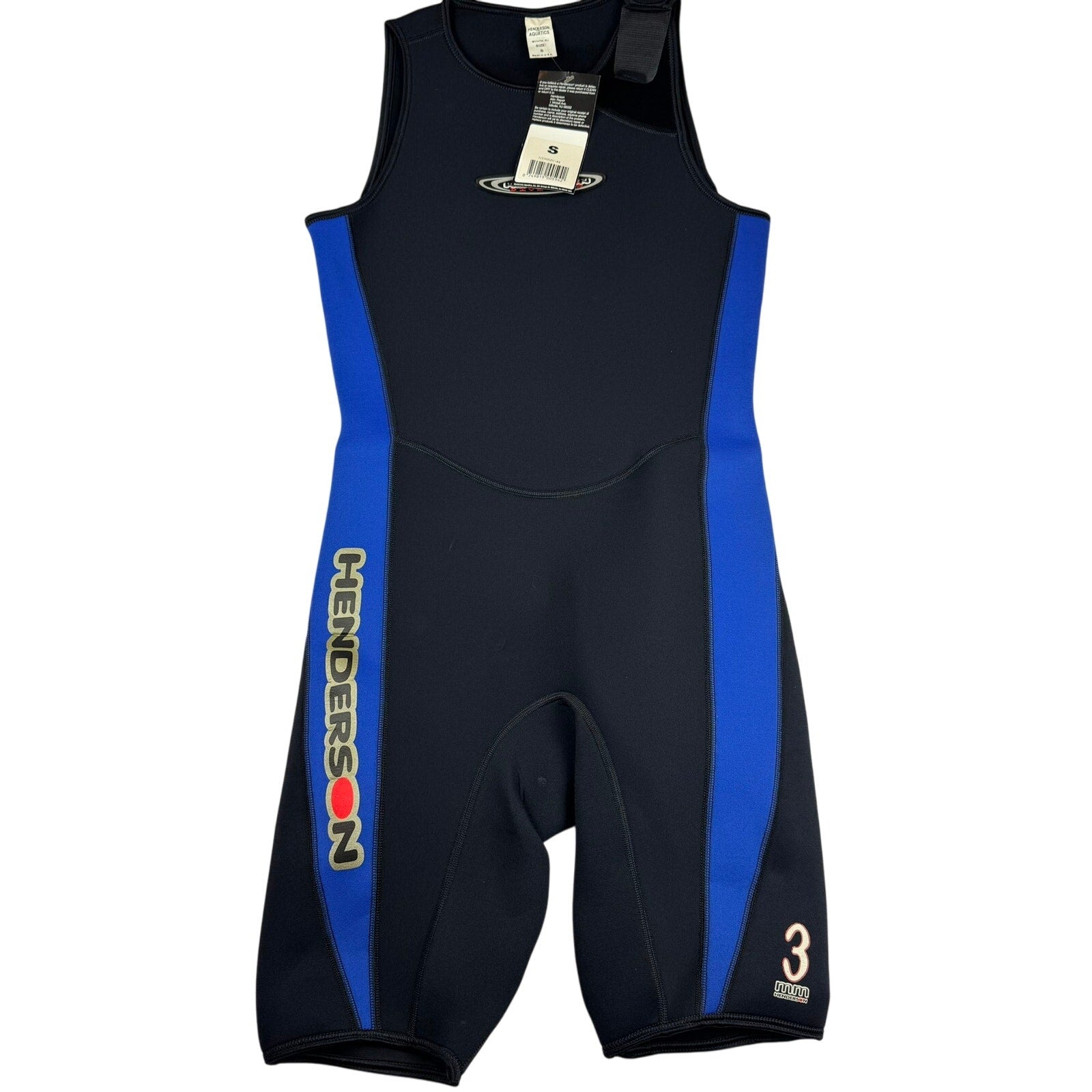 Henderson 3MM Shorty Wetsuit - Size Small - New with Tags