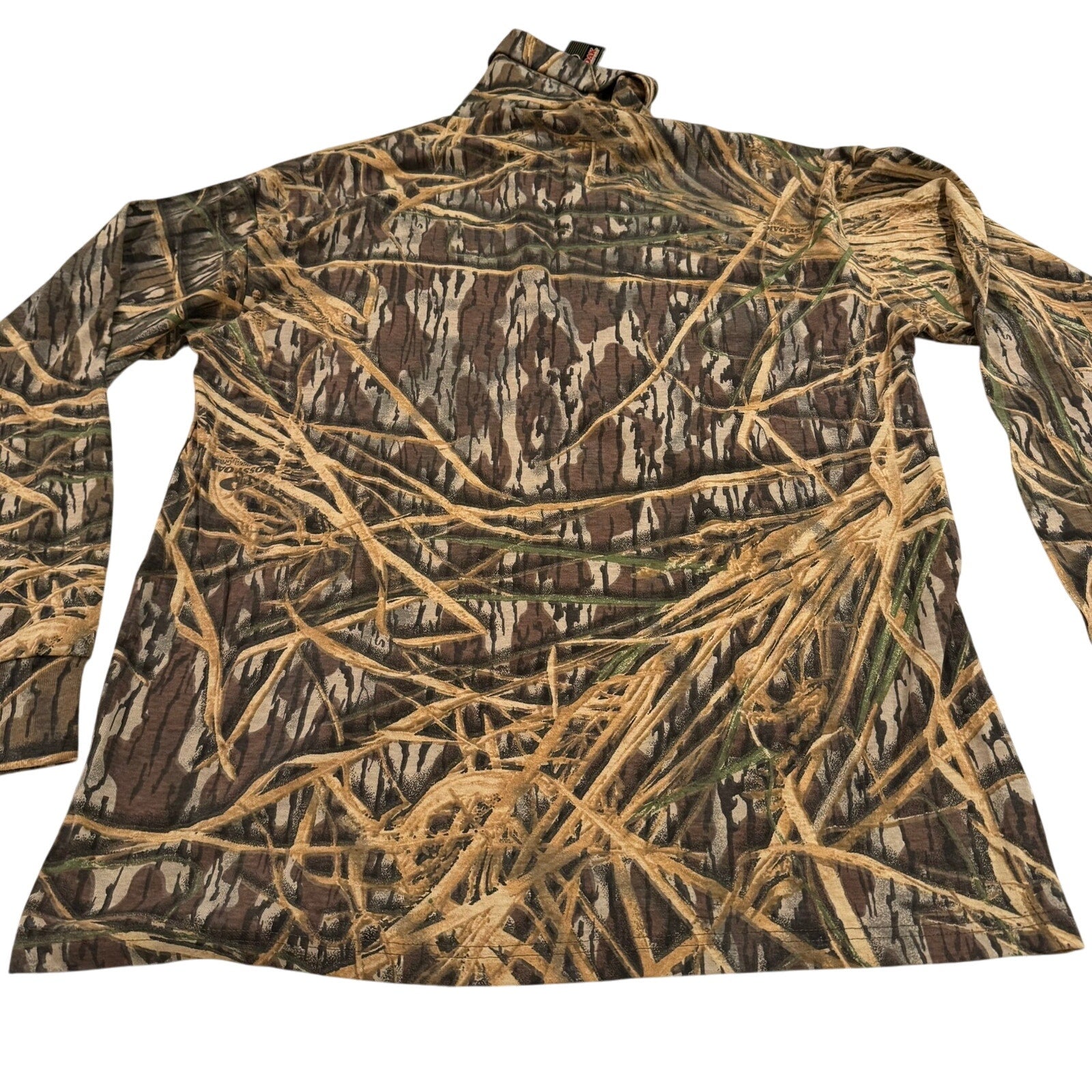 Vintage Sasquatch Mossy Oak Camo Turtleneck - Size XL