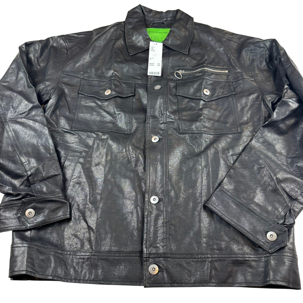 Urban Outfitters Faux Leather Jacket - Size Medium