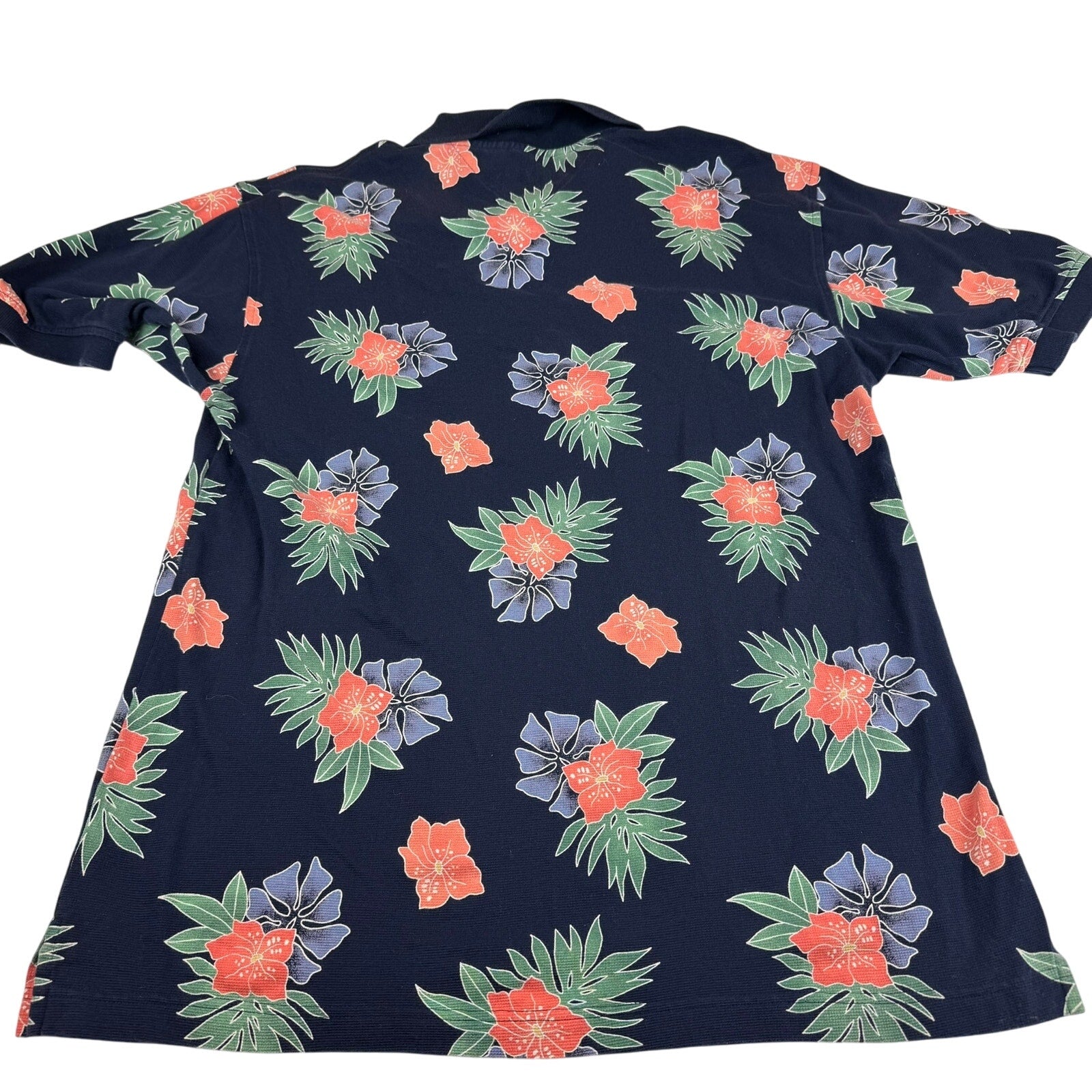 Tommy Hilfiger Golf Polo Shirt - Floral Design - Medium