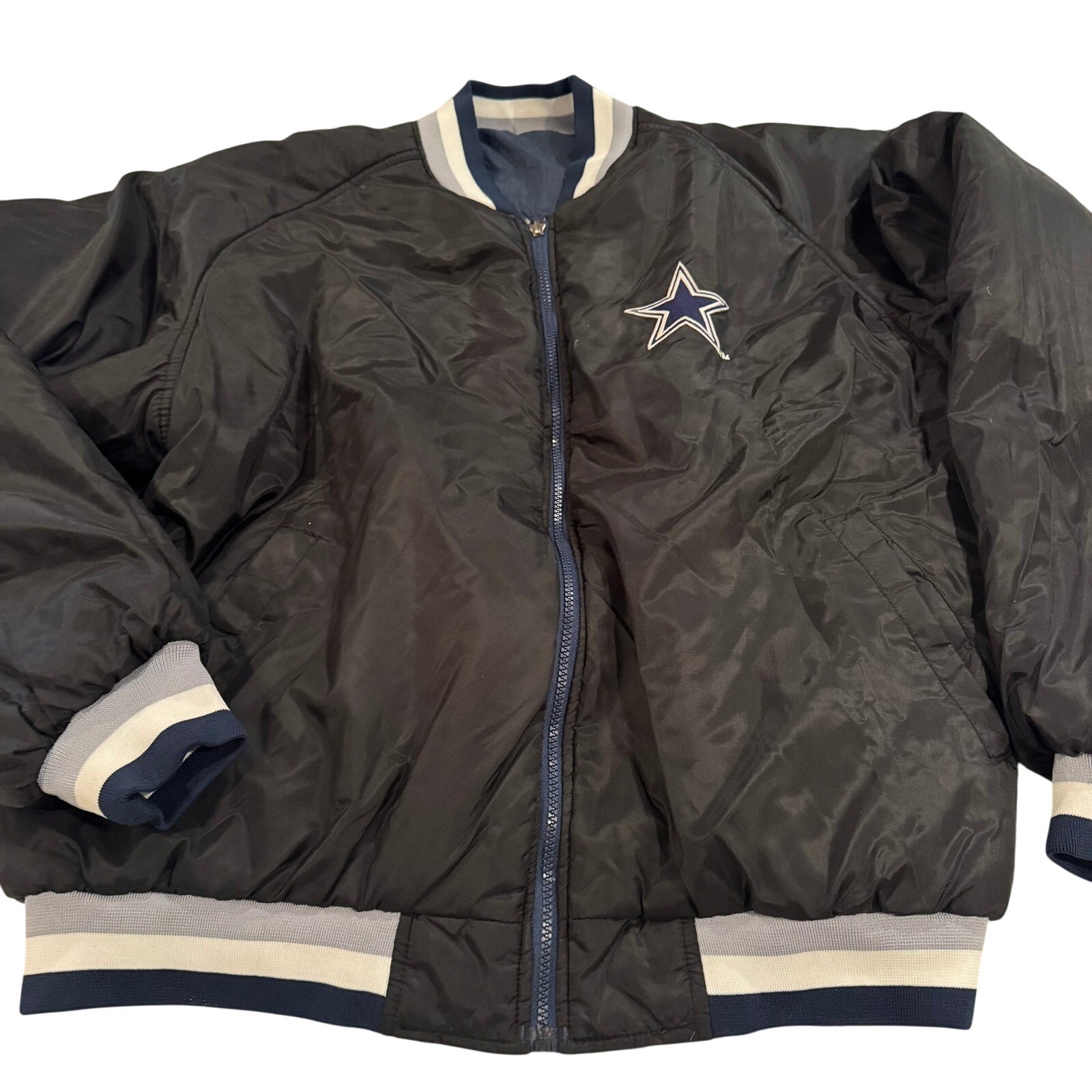 Vintage Chalkline Dallas Cowboys Reversible Jacket - Size 2XL