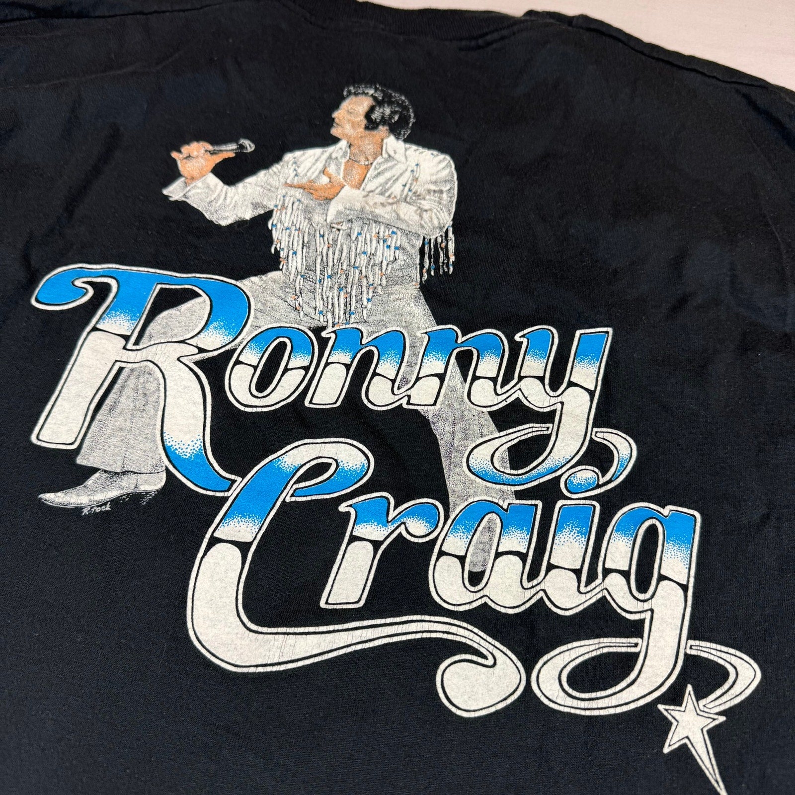 Vintage Ronny Craig Elvis Impersonator T-Shirt XL