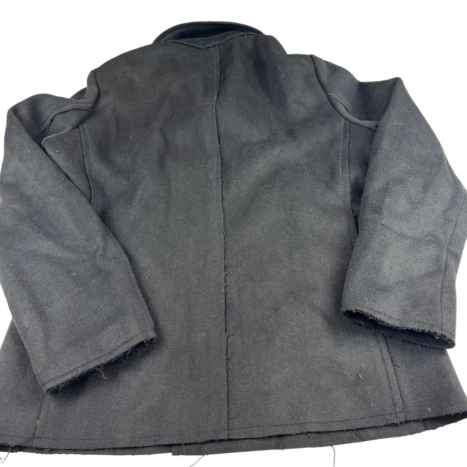 7 Diamonds Wool Blend Pea Coat - XXL