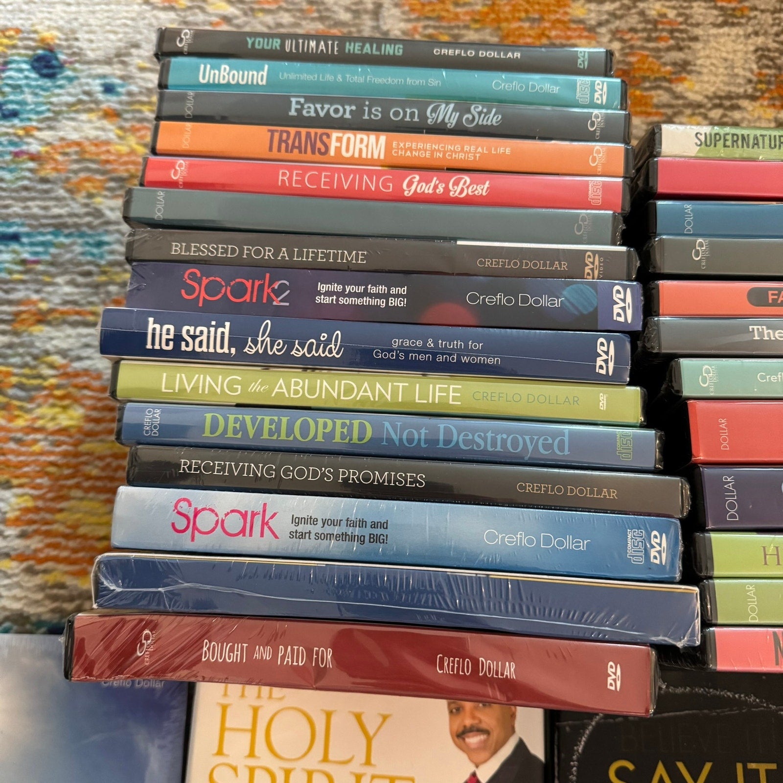 Creflo Dollar DVD CD Lot