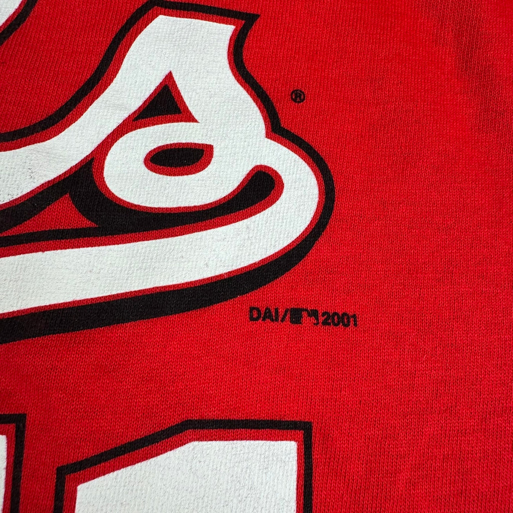 Vintage Barry Larkin Cincinnati Reds 90s T-Shirt