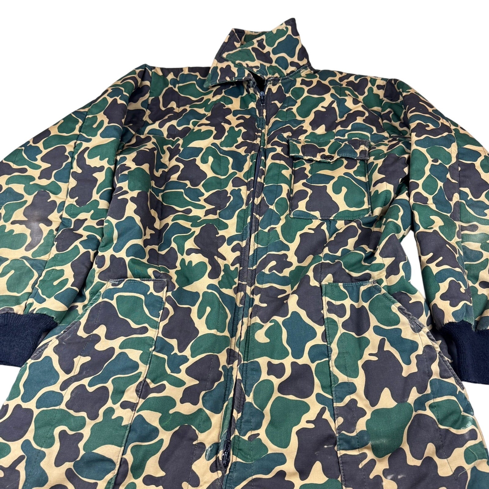 Saf T Bak Duck Camo Coverall Jumpsuit - Size Large/XL