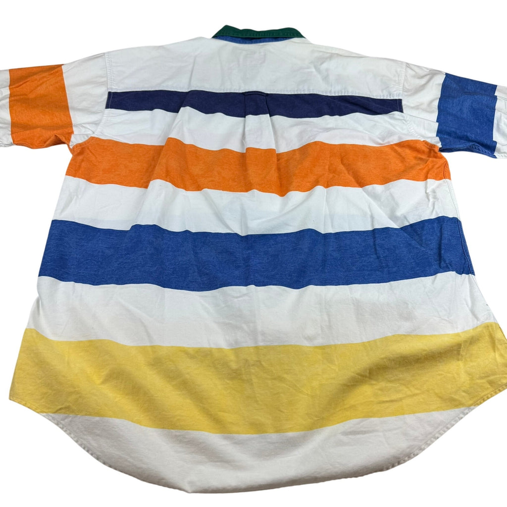 Vintage Chaps Ralph Lauren Striped Button Down - XL