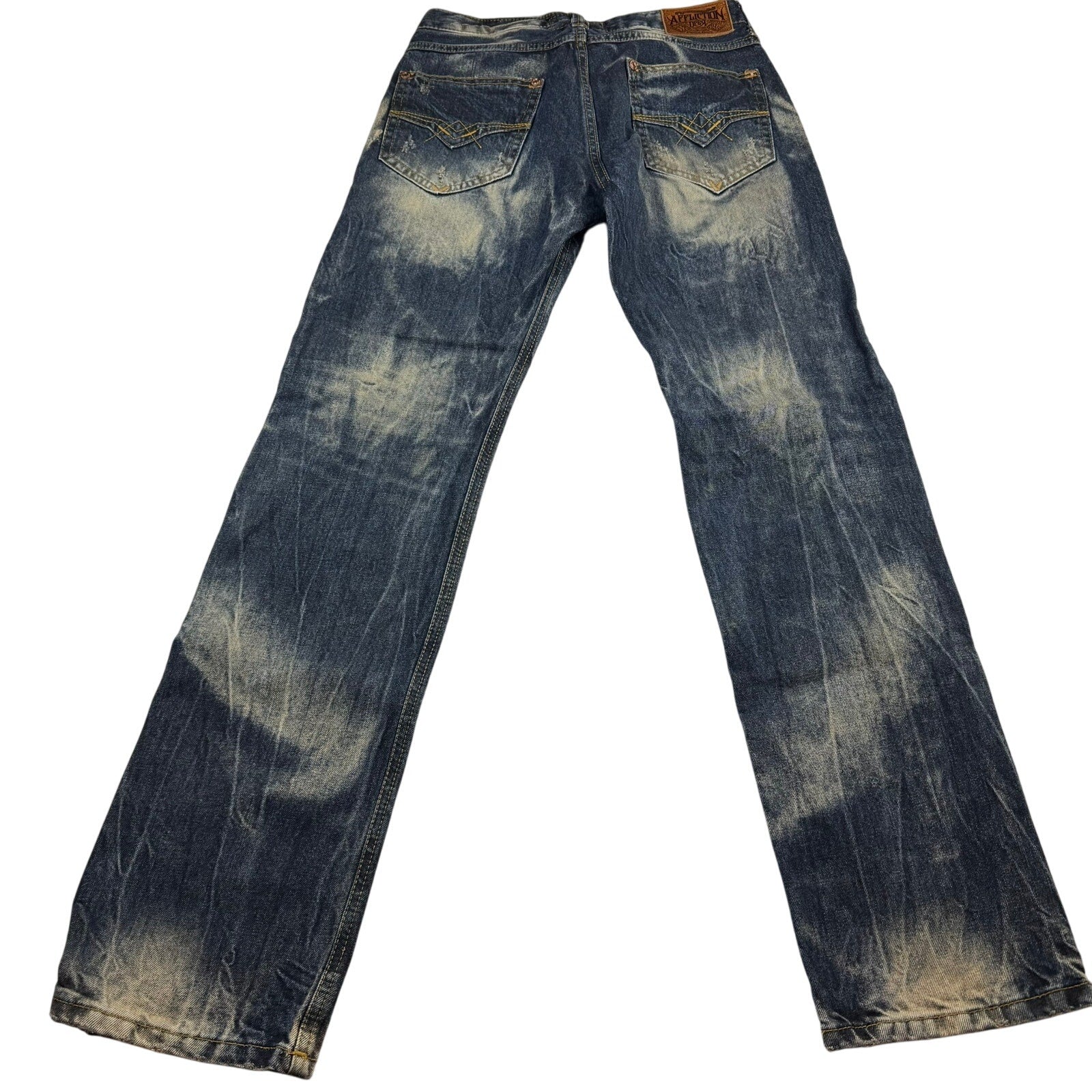 Affliction ACE Y2K Distressed Jeans - Size 31