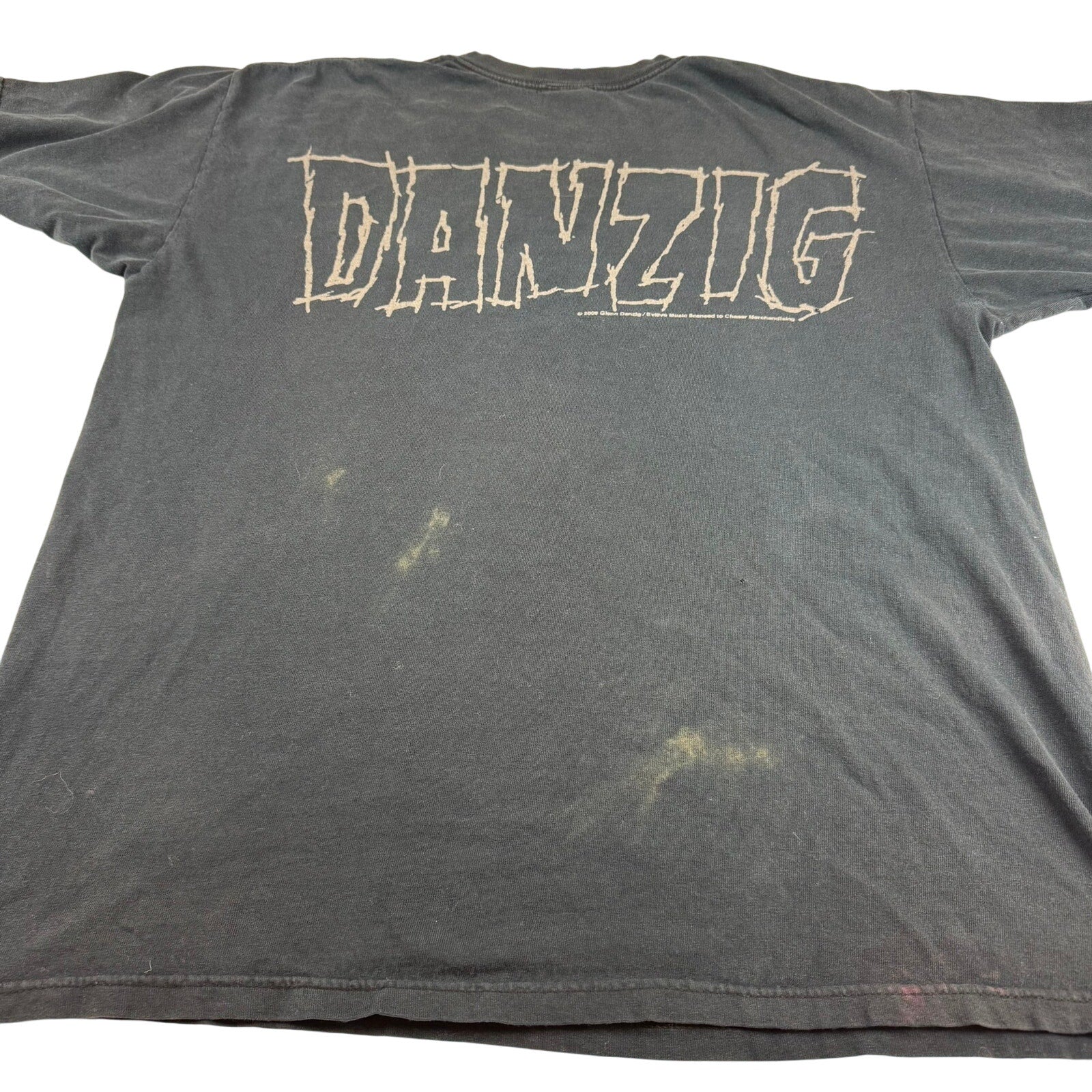 Vintage Glenn Danzig T-Shirt - Distressed 2006 Chaser Tag, L
