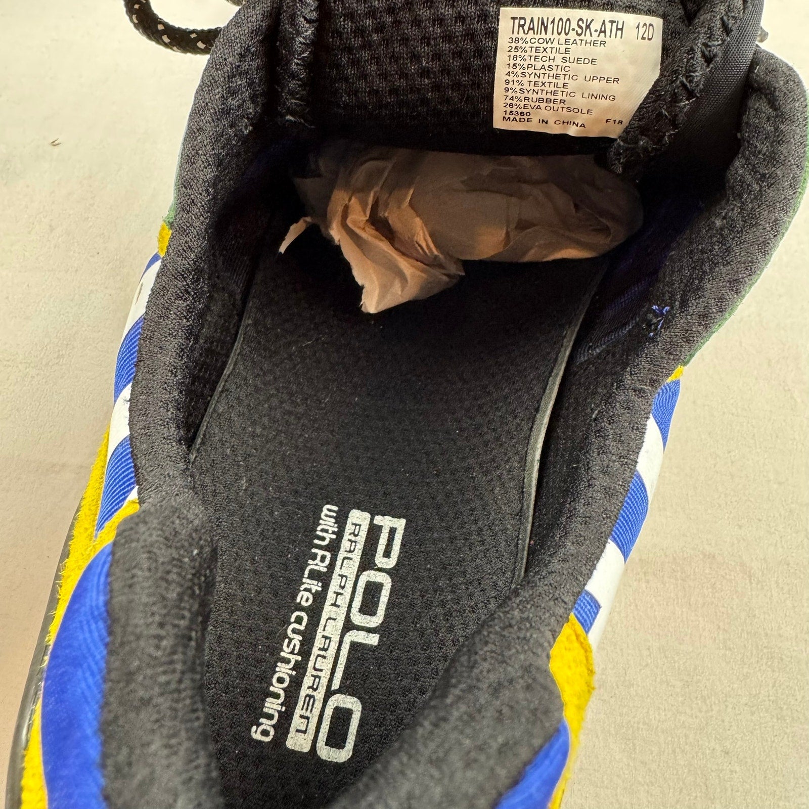 Polo Ralph Lauren Train 100 Shoes - Size 12