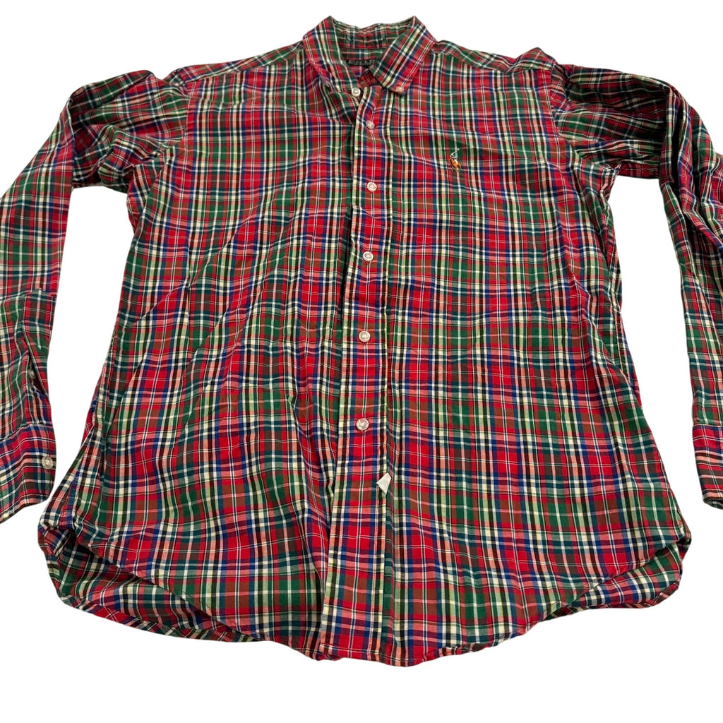 Vintage Kids Polo Ralph Lauren Button Down Shirt - Size 16