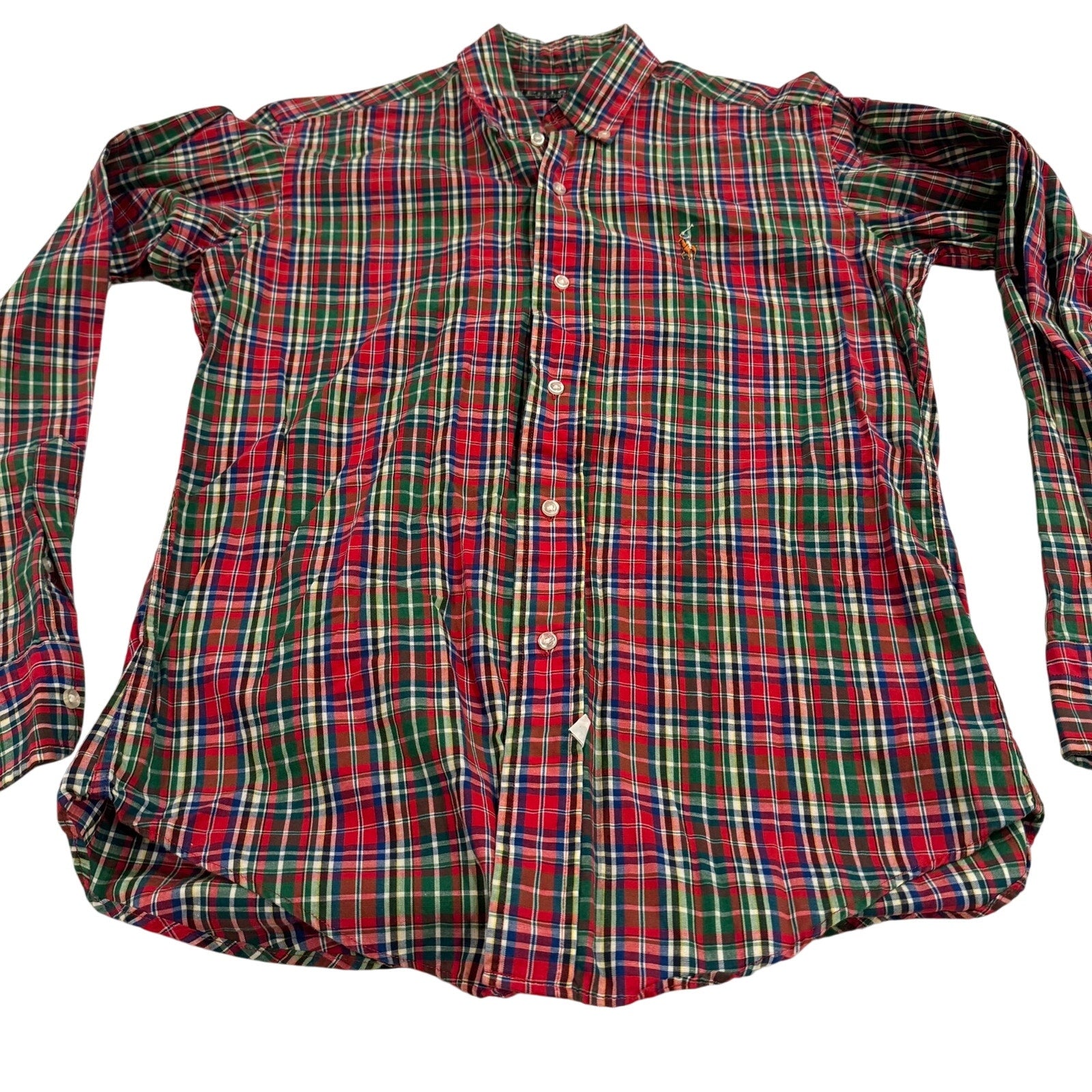 Vintage Kids Polo Ralph Lauren Button Down Shirt - Size 16