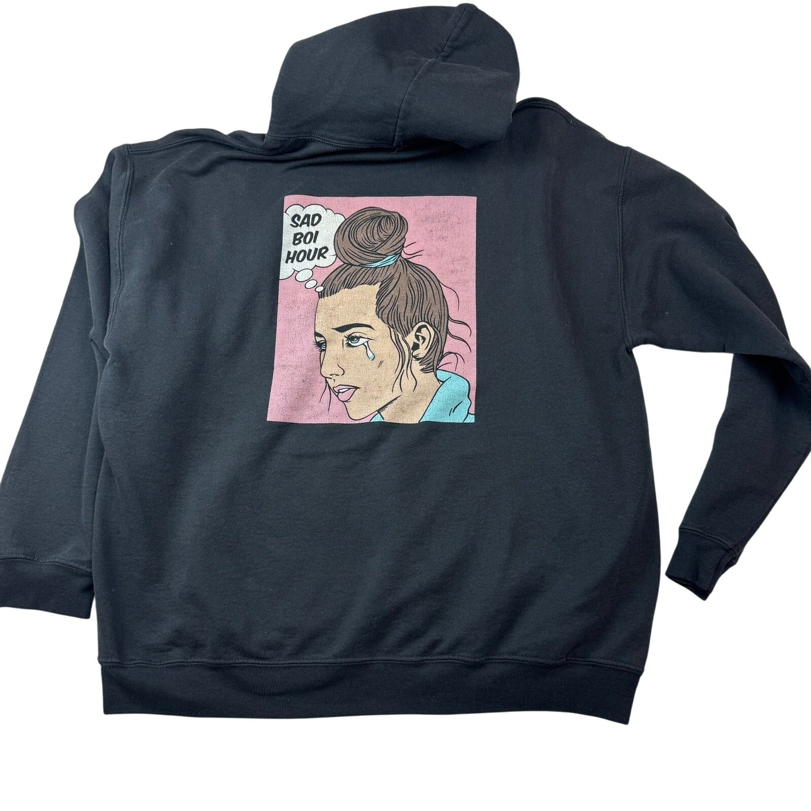 Emma Sad Boi Hoodie - Size Large (No String)