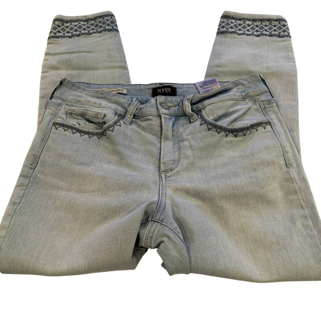 NYDJ AMI Skinny Ankle Jeans - Size 8 - Excellent Condition