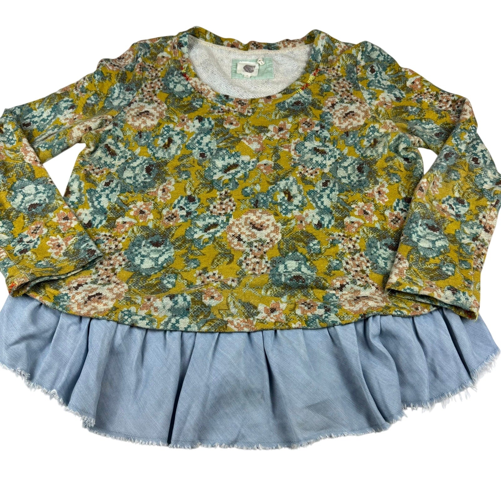Lilka Anthropologie Floral Top - Large Petite - Great!