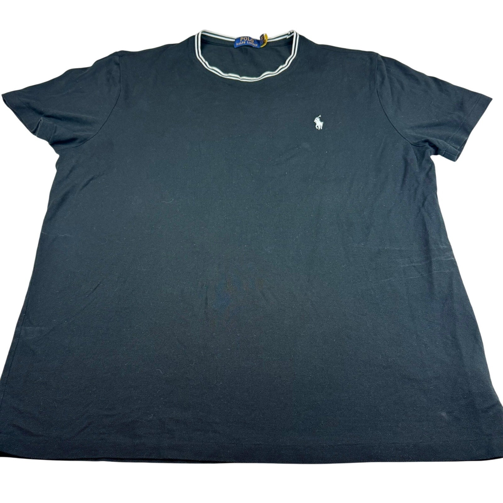 Polo Ralph Lauren Black T-Shirt - Size Large