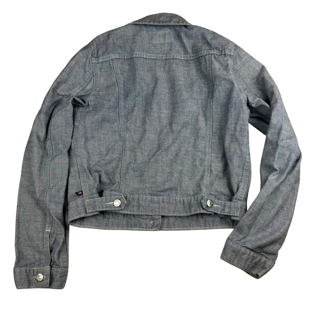 Polo Ralph Lauren Cropped Denim Jacket - Size Large