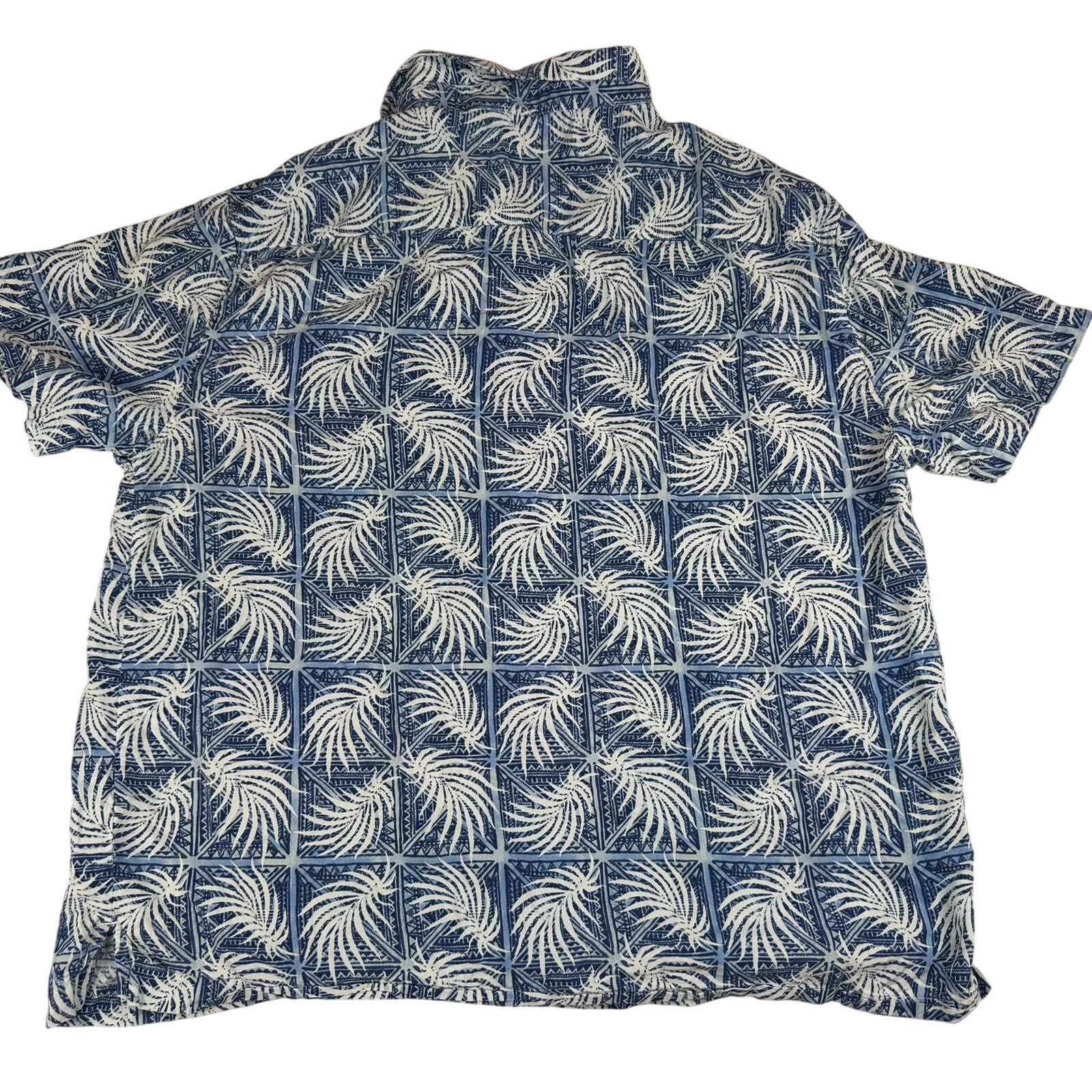 Nat Nast Silk Blend Hawaiian Shirt - Size XL