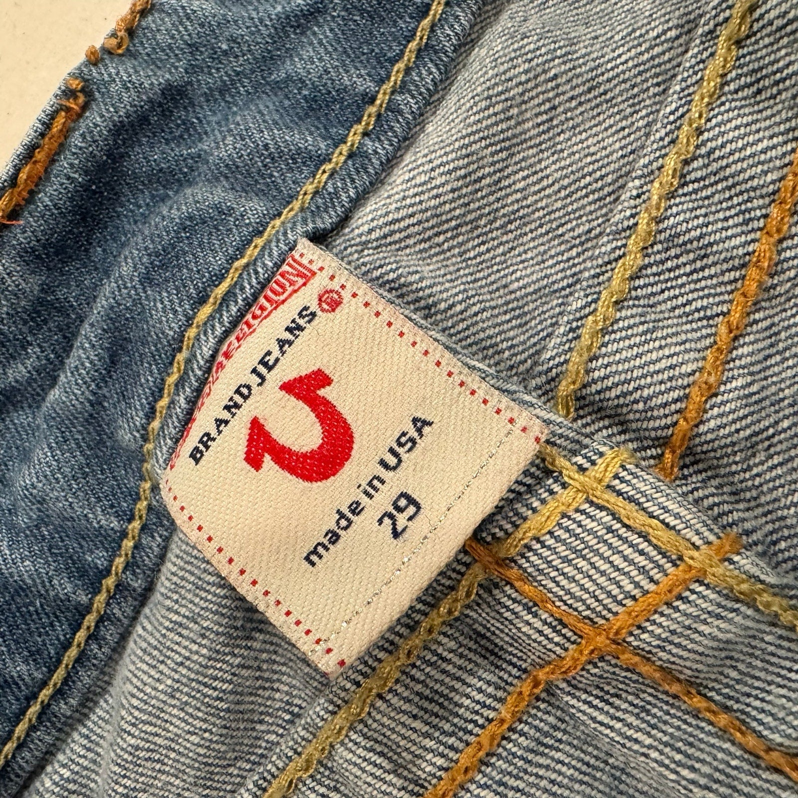 True Religion Joey Big T Jean Shorts - Size 29