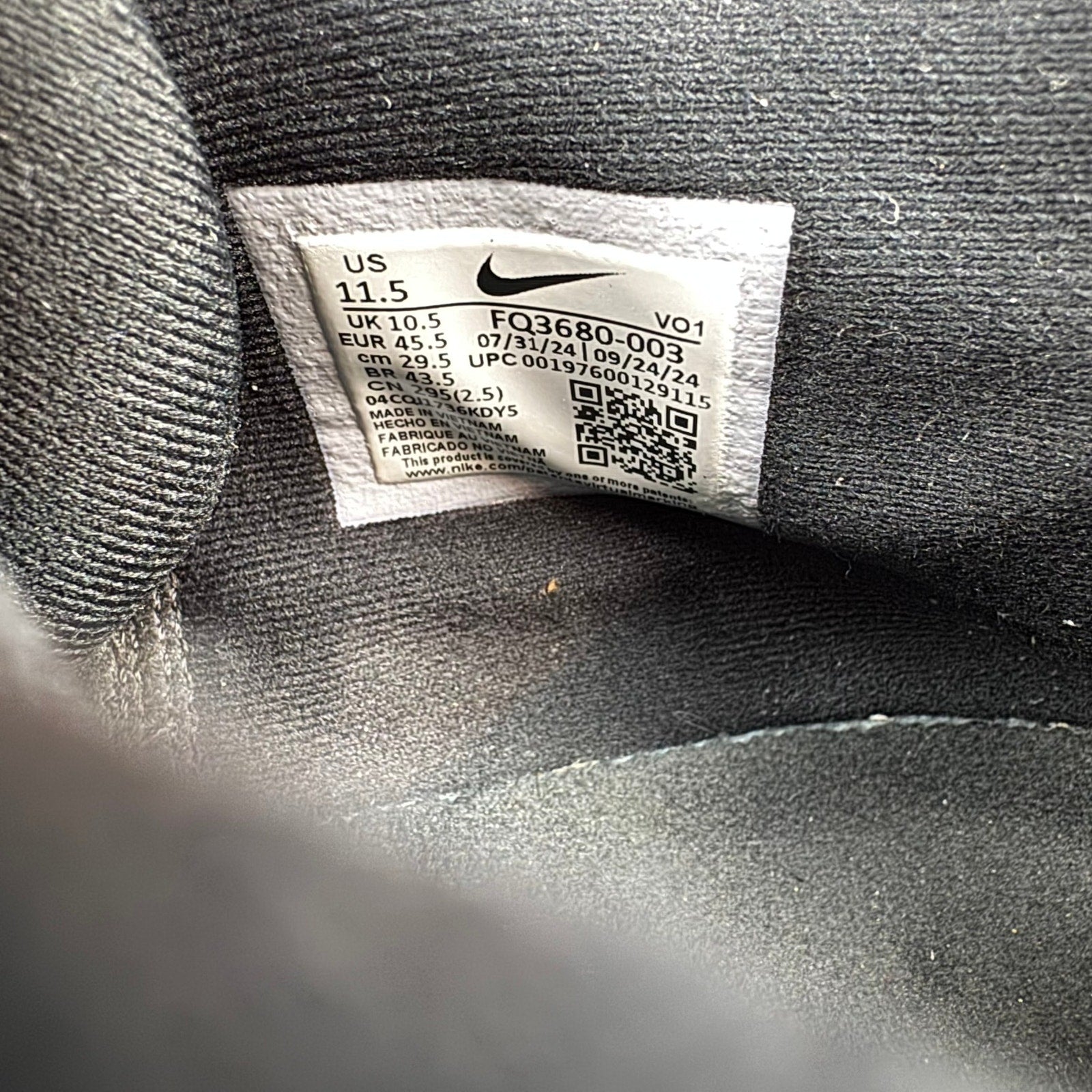 Nike Giannis Immortality 4 Basketball Shoes - Size 11.5