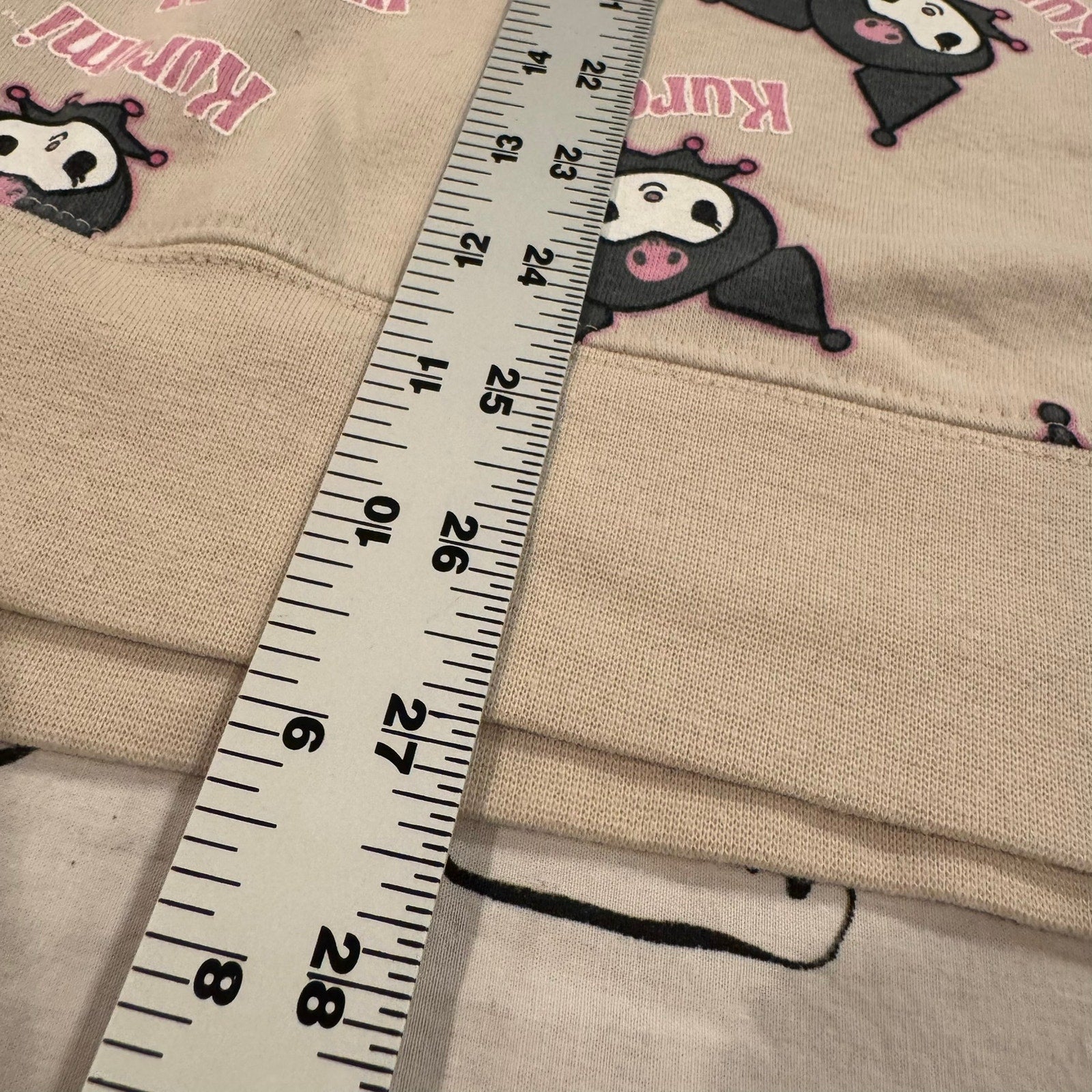 Kuromi by Sauri Brown Anime Sweatshirt - Size Medium